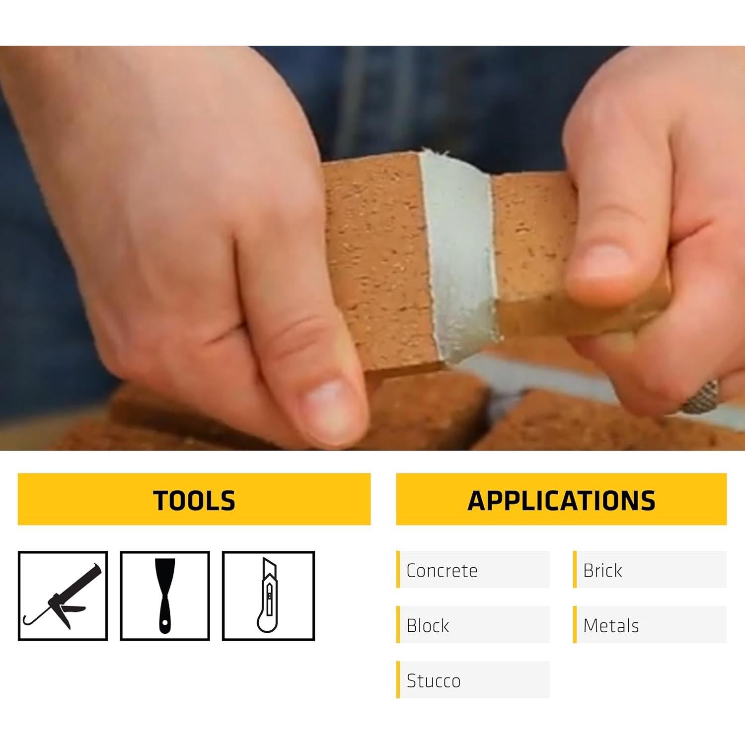 Sellador de Mortero Sikaflex 10.1 oz - Poliuretano Texturizado