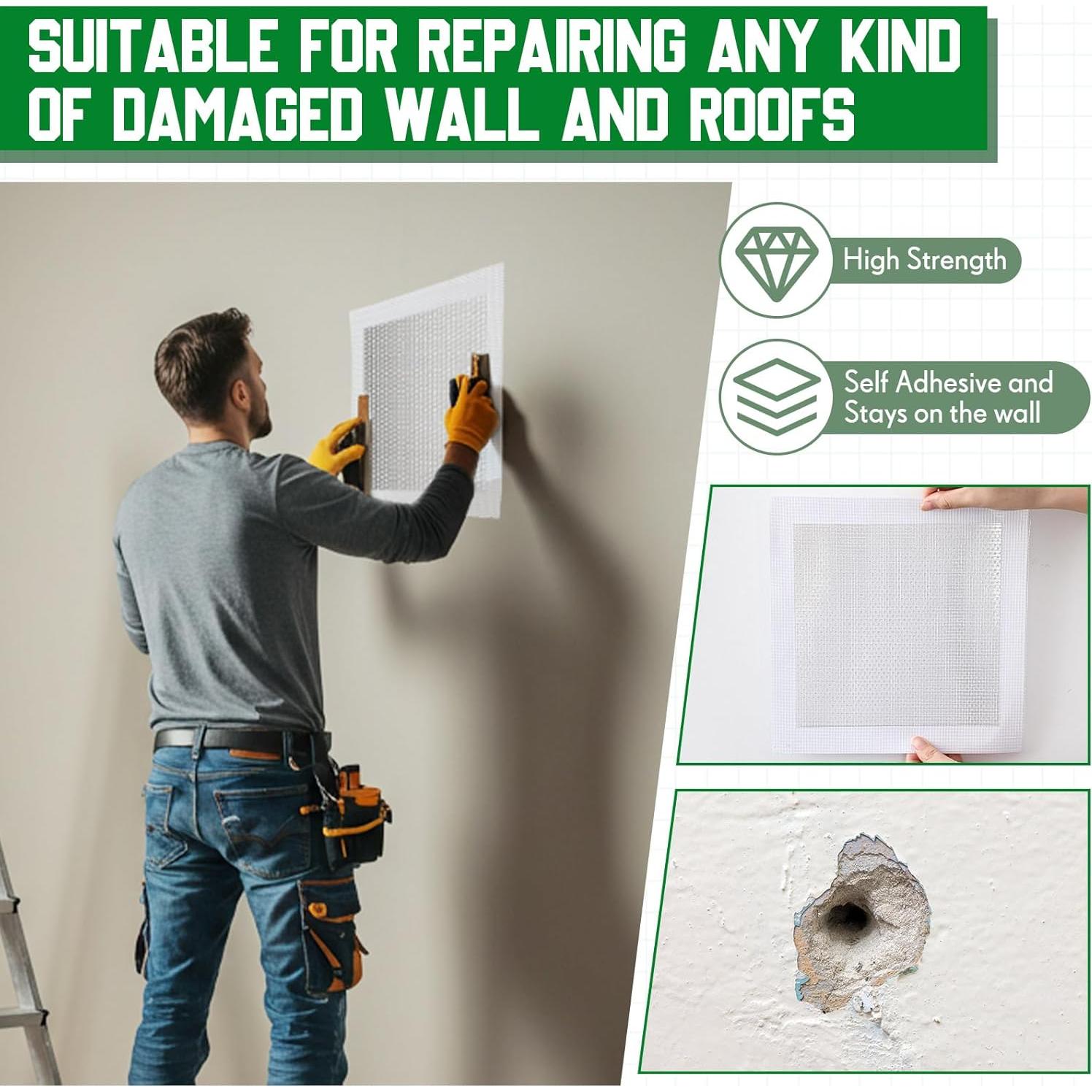 Kit de Reparación de Paredes Landical 24 Piezas 4-8 Pulgadas