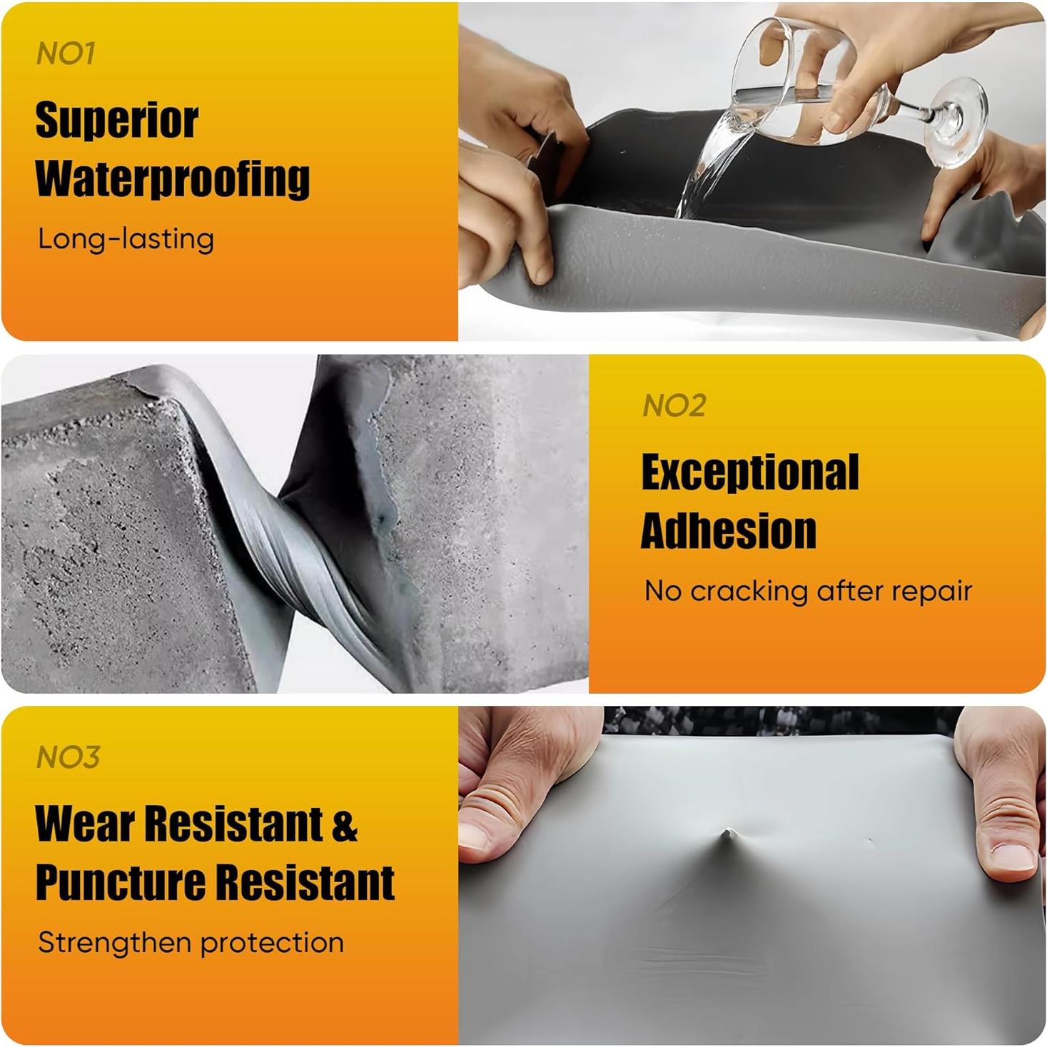 Relleno de Grietas de Concreto MOSAMNI 0.5KG Autonivelante