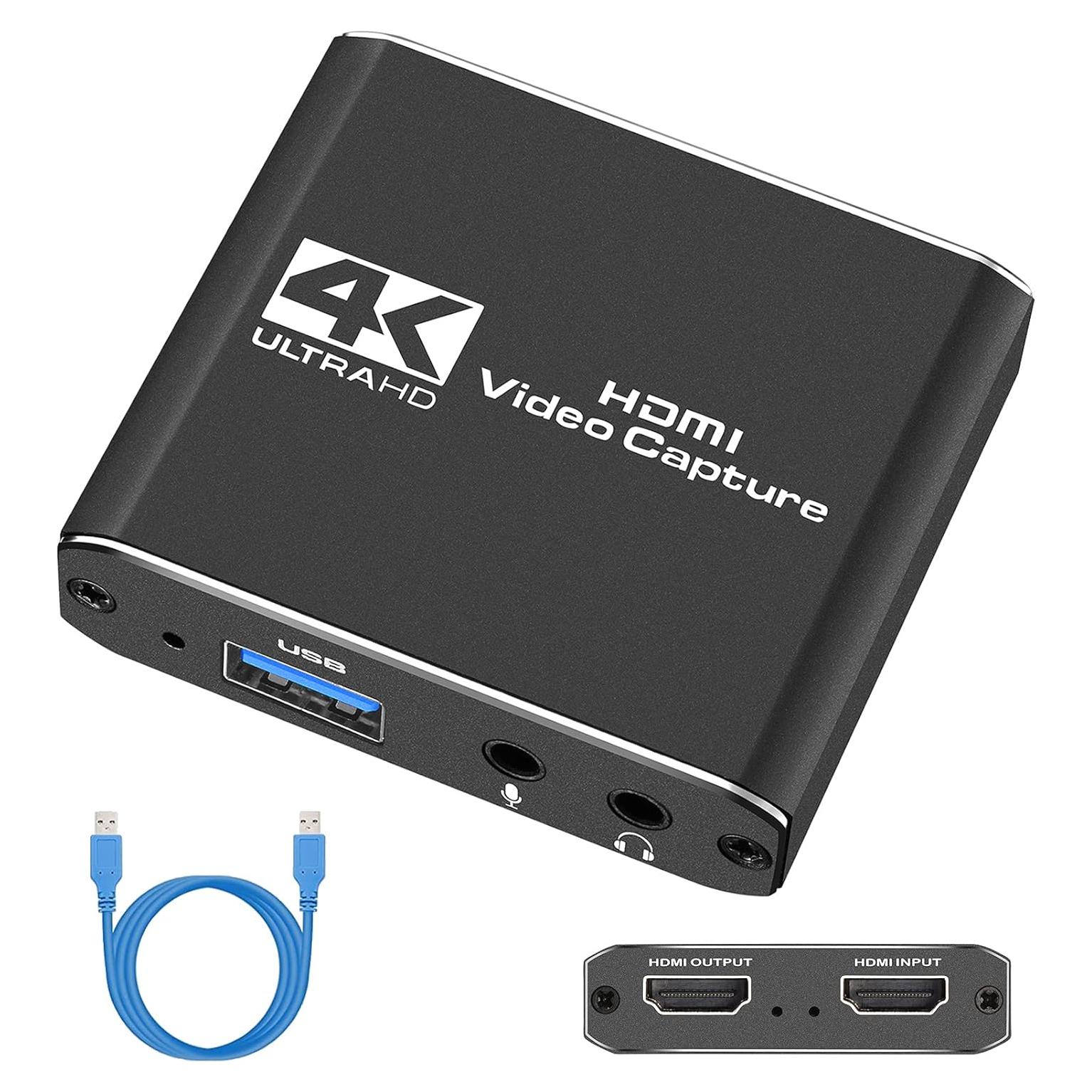 Tarjeta de Captura de Video 4K HDMI TKHIN 1080p 60fps