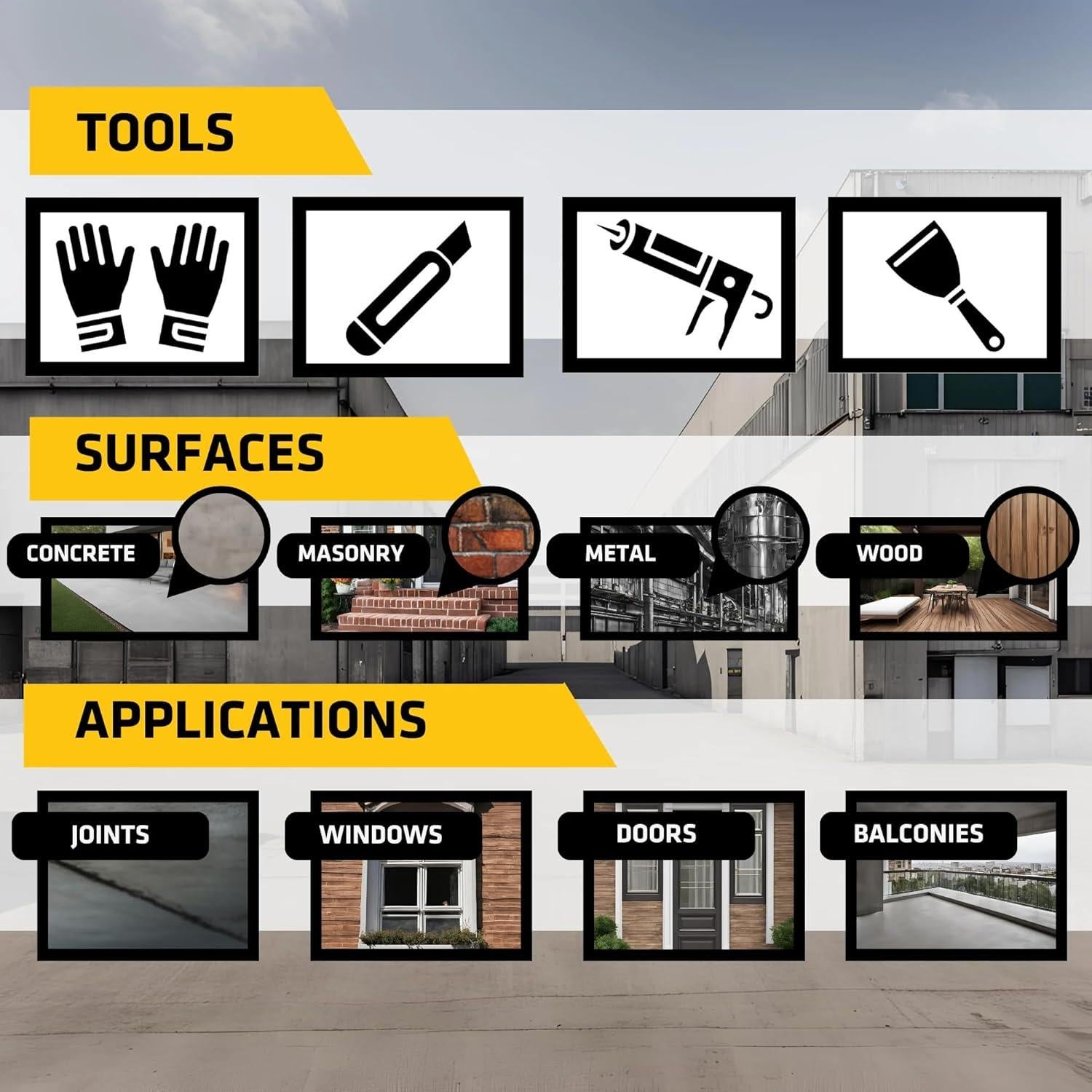 Sellador Poliuretano Sikaflex 1A 10 oz Bronce Oscuro Paquete 12