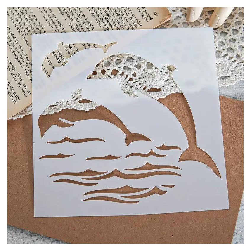 Plantilla Reutilizable para Pintura en Spray Hubangzhu 9x8 cm