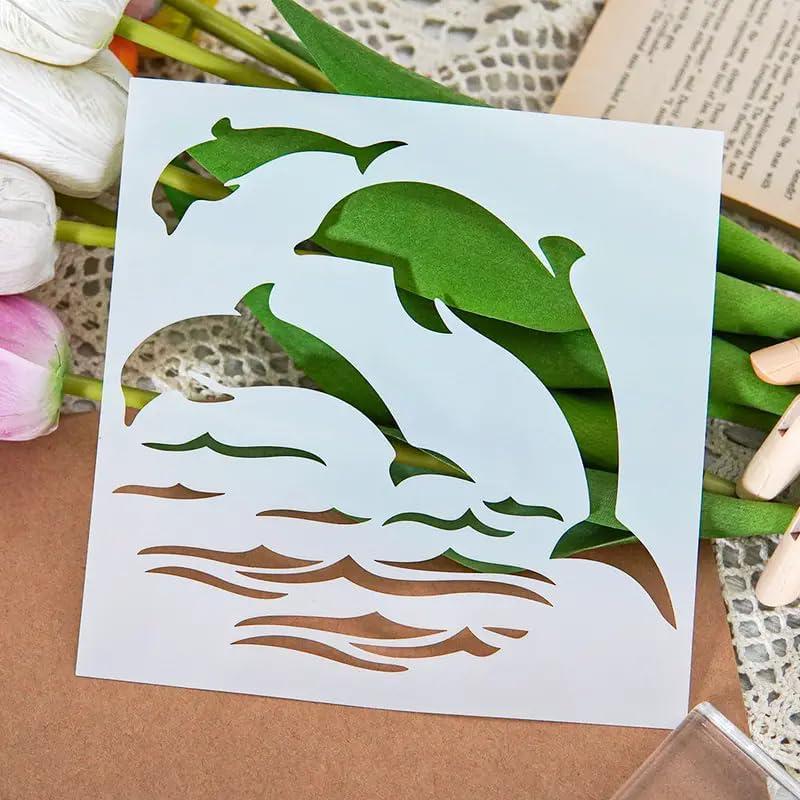 Plantilla Reutilizable para Pintura en Spray Hubangzhu 9x8 cm