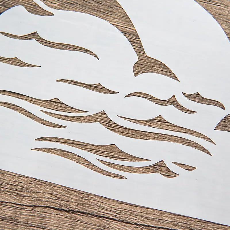 Plantilla Reutilizable para Pintura en Spray Hubangzhu 9x8 cm