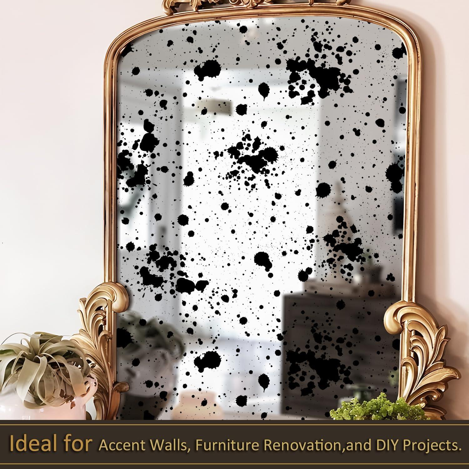 Papel Tapiz Vintage LiveInUrban 39cmx100cm Antiguo Plateado