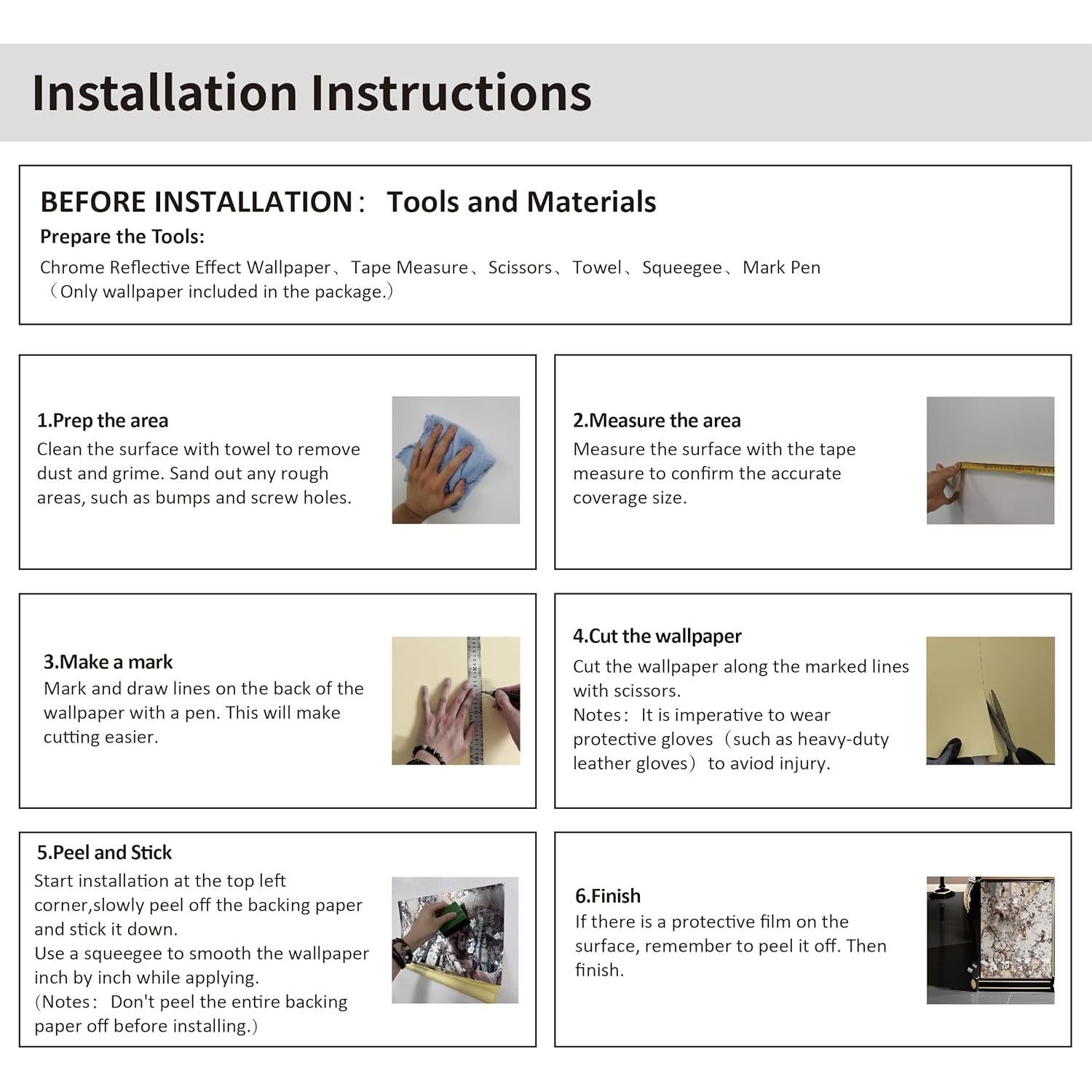 Papel Tapiz Vintage LiveInUrban 39cmx100cm Antiguo Plateado