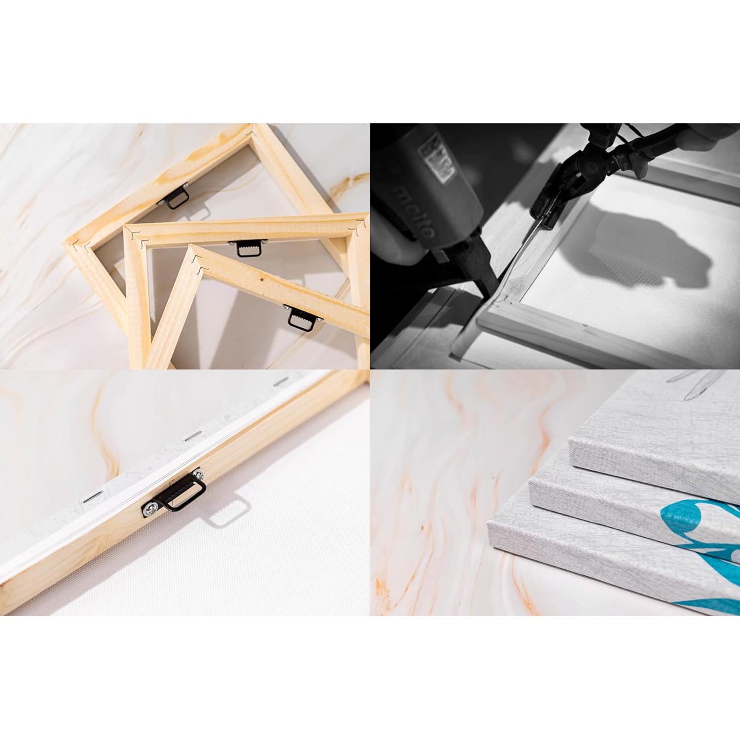 Arte de Pared Campestre Lienzo 60x60 cm - Molino de Viento