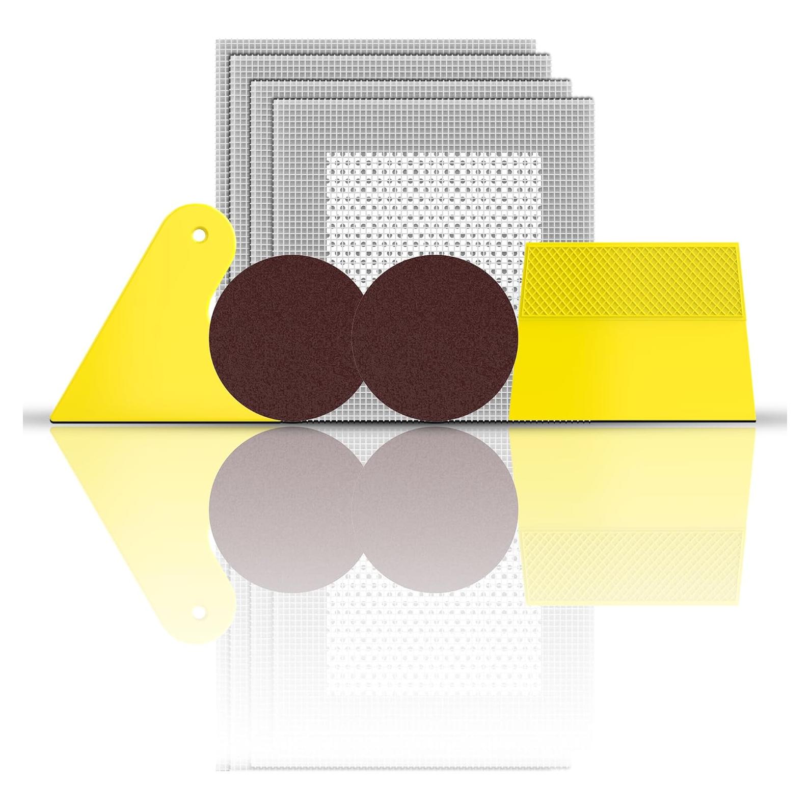 Kit de Reparación de Pared FF NEXUS - 4 Parches Aluminio 10x15 cm