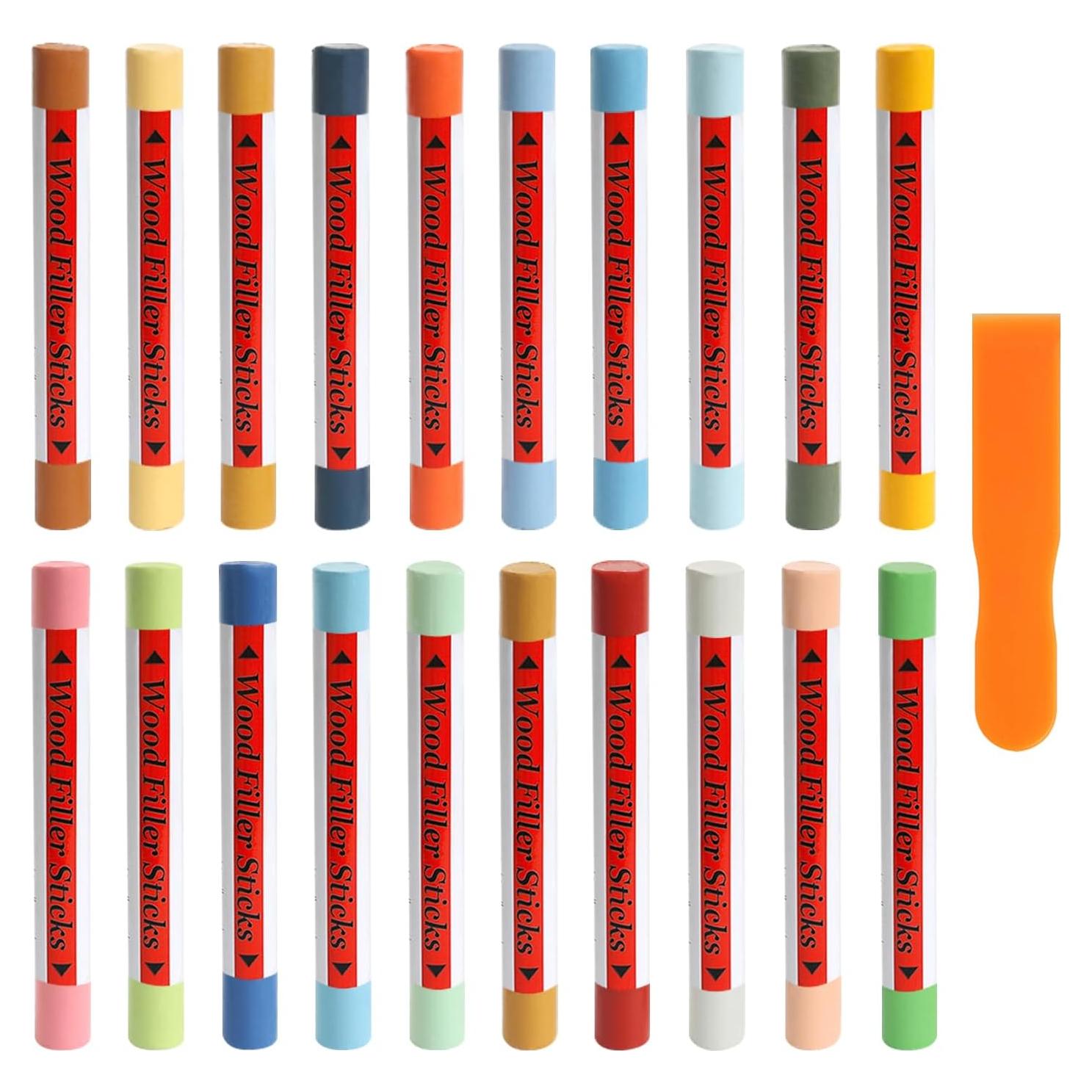 Kit de Barras de Relleno de Madera XLWJBES - 20 Colores