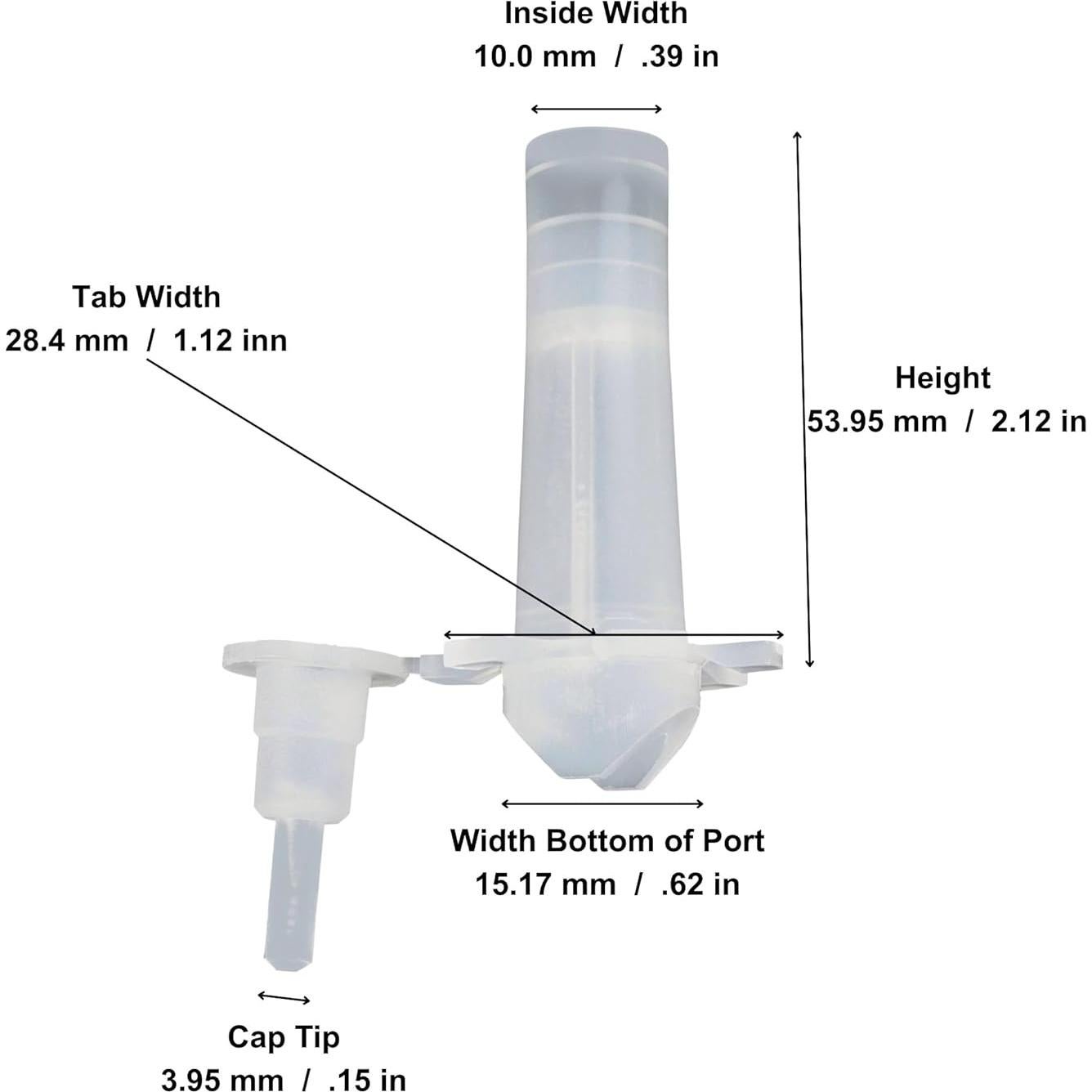 Puertos de Esquina Polygem para Reparación de Concreto - 7 Unidades