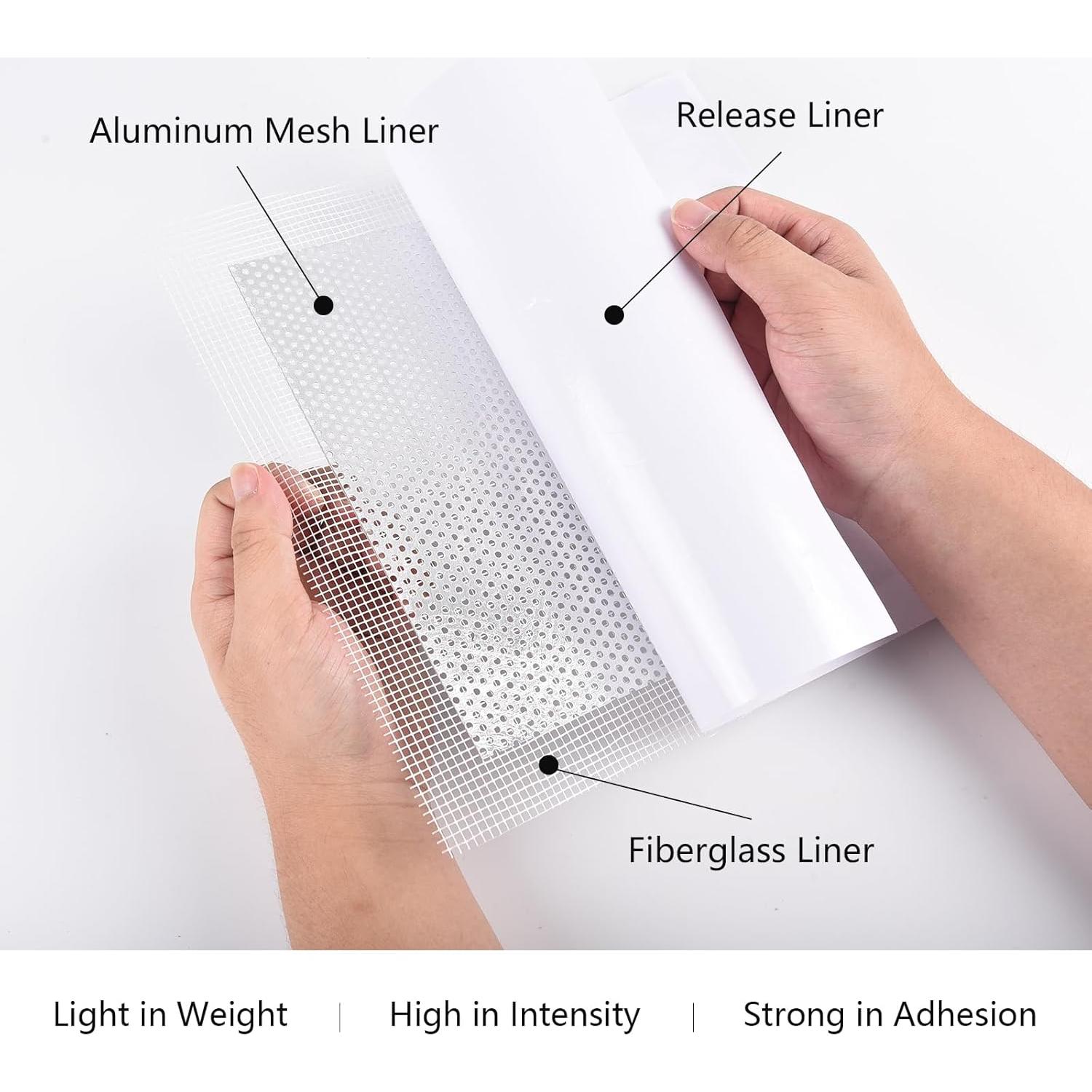 Kit de Reparación de Drywall Farady 16 Piezas Autoadhesivo