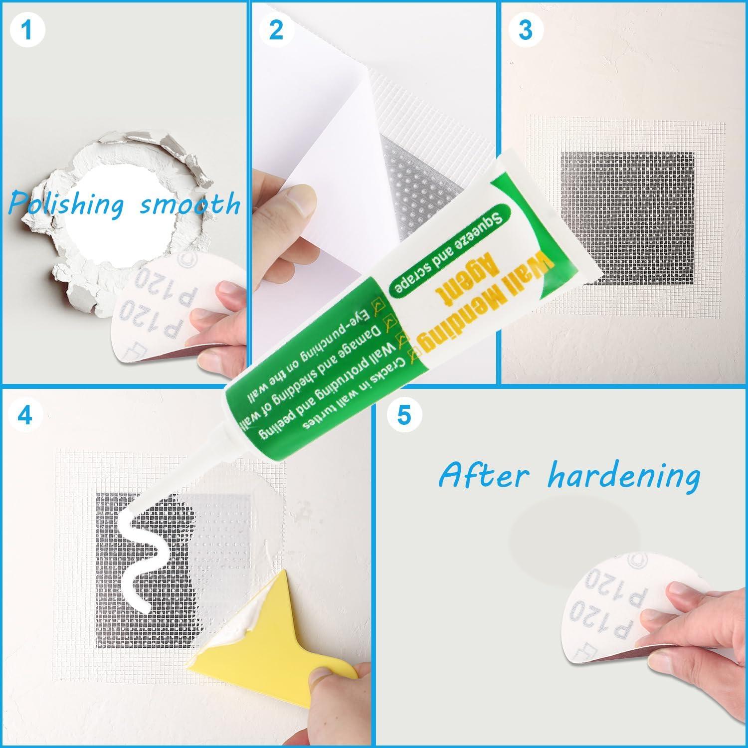 Kit de Reparación de Drywall SOSFKIM 250g Masilla Ecológica