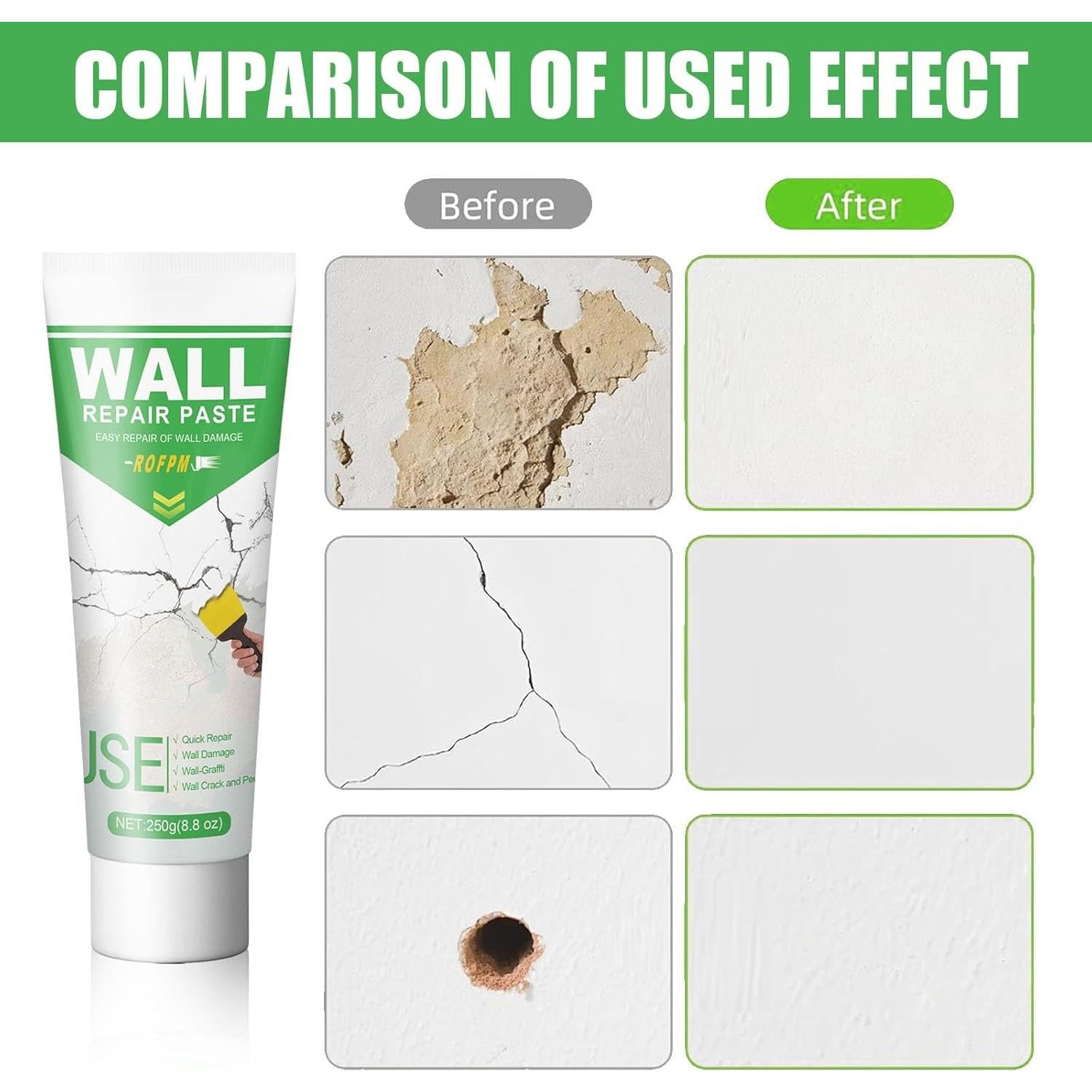 Kit de Reparación de Drywall ROFPM 250g - Solución Rápida