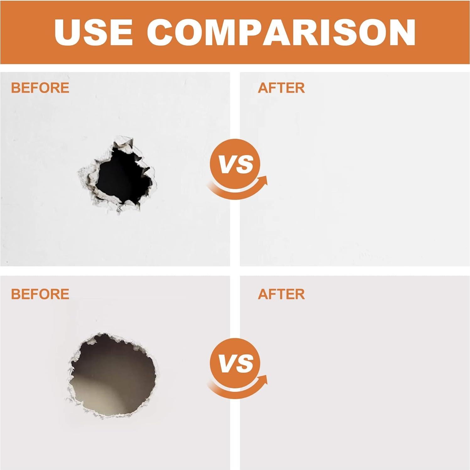 Kit de Reparación de Pared Boncart - Masilla y Parche Yeso