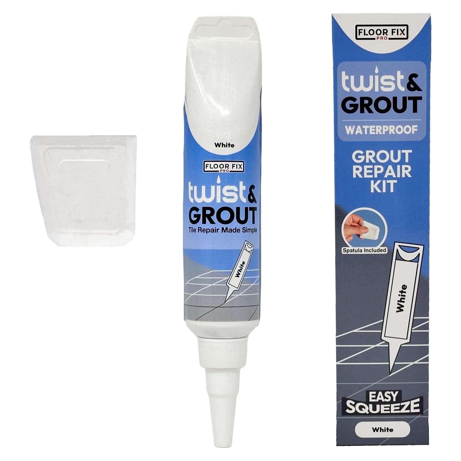 Revividor de Lechada Twist & Grout Floor-Fix Pro - Kit Rápido Blanco