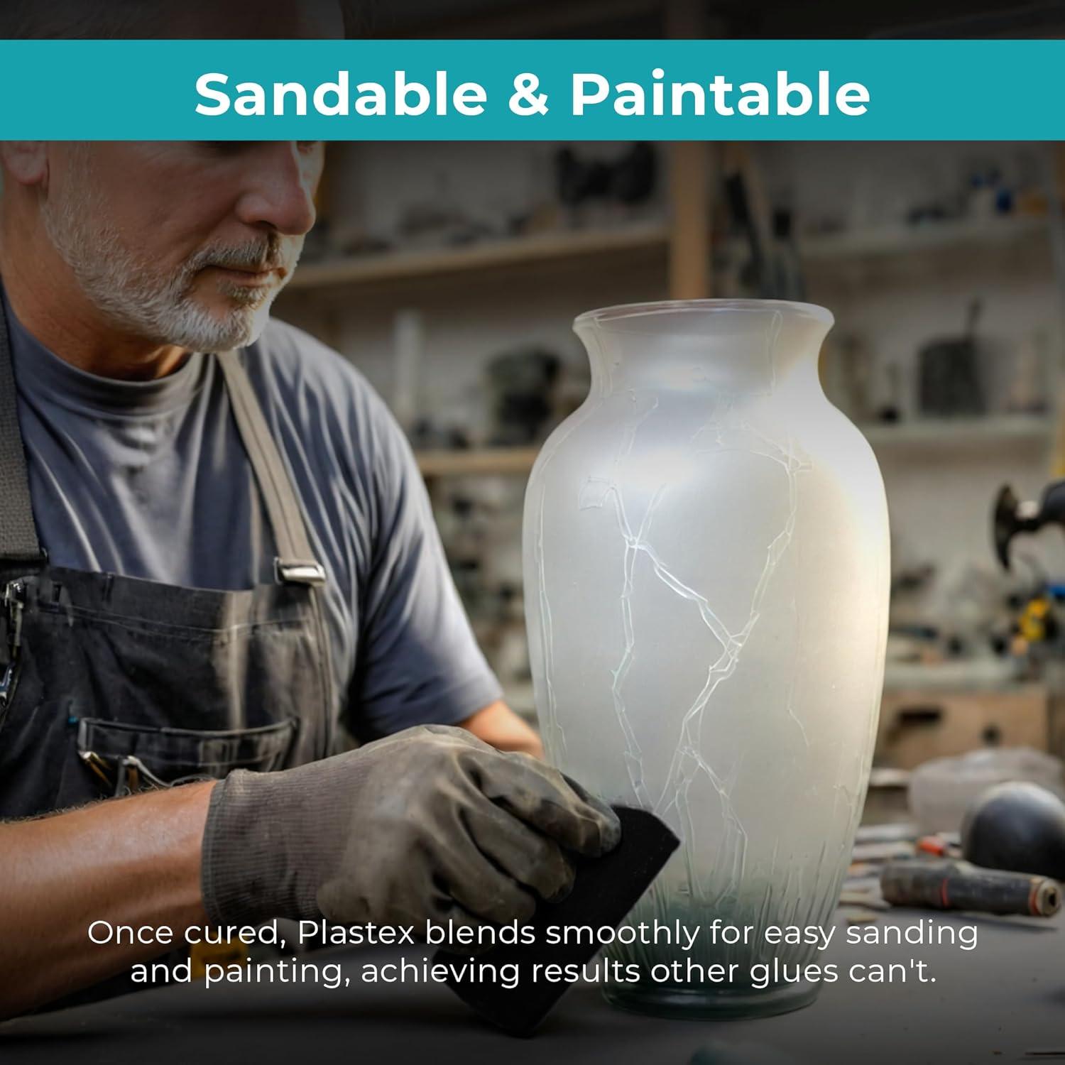 Kits de Reparación Plastex 30g - Pega y Repara Plástico, Madera