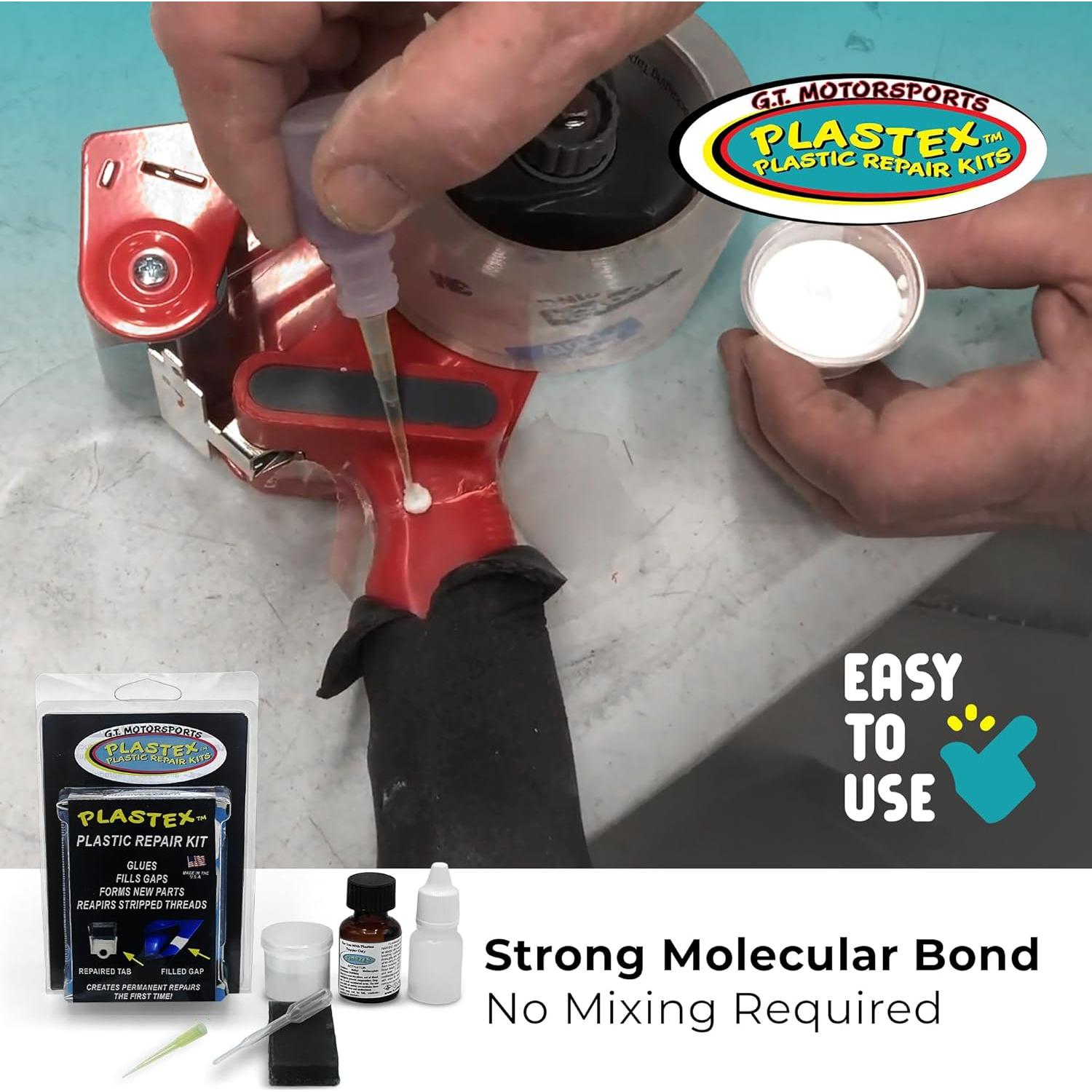 Kit de Reparación Plastex Pequeño - Plástico, Madera y Más