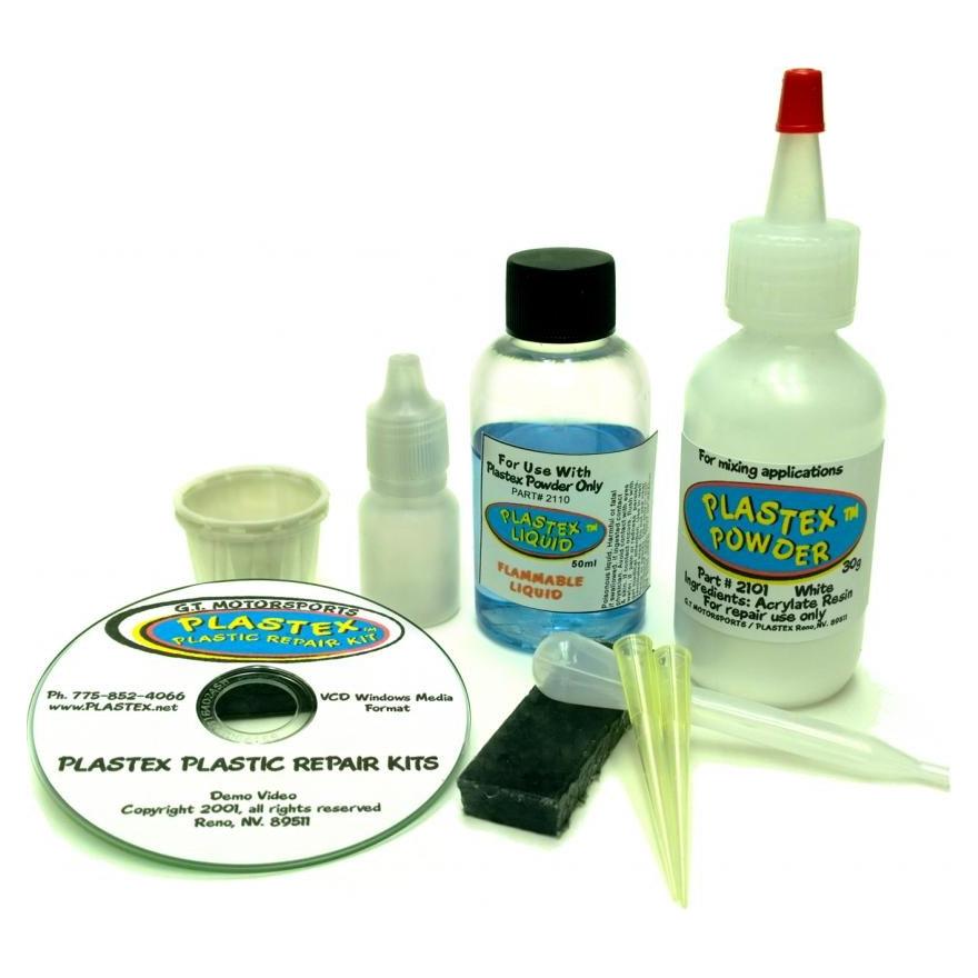 Kit de Reparación Plastex Estándar 30g Plástico Fibra Madera