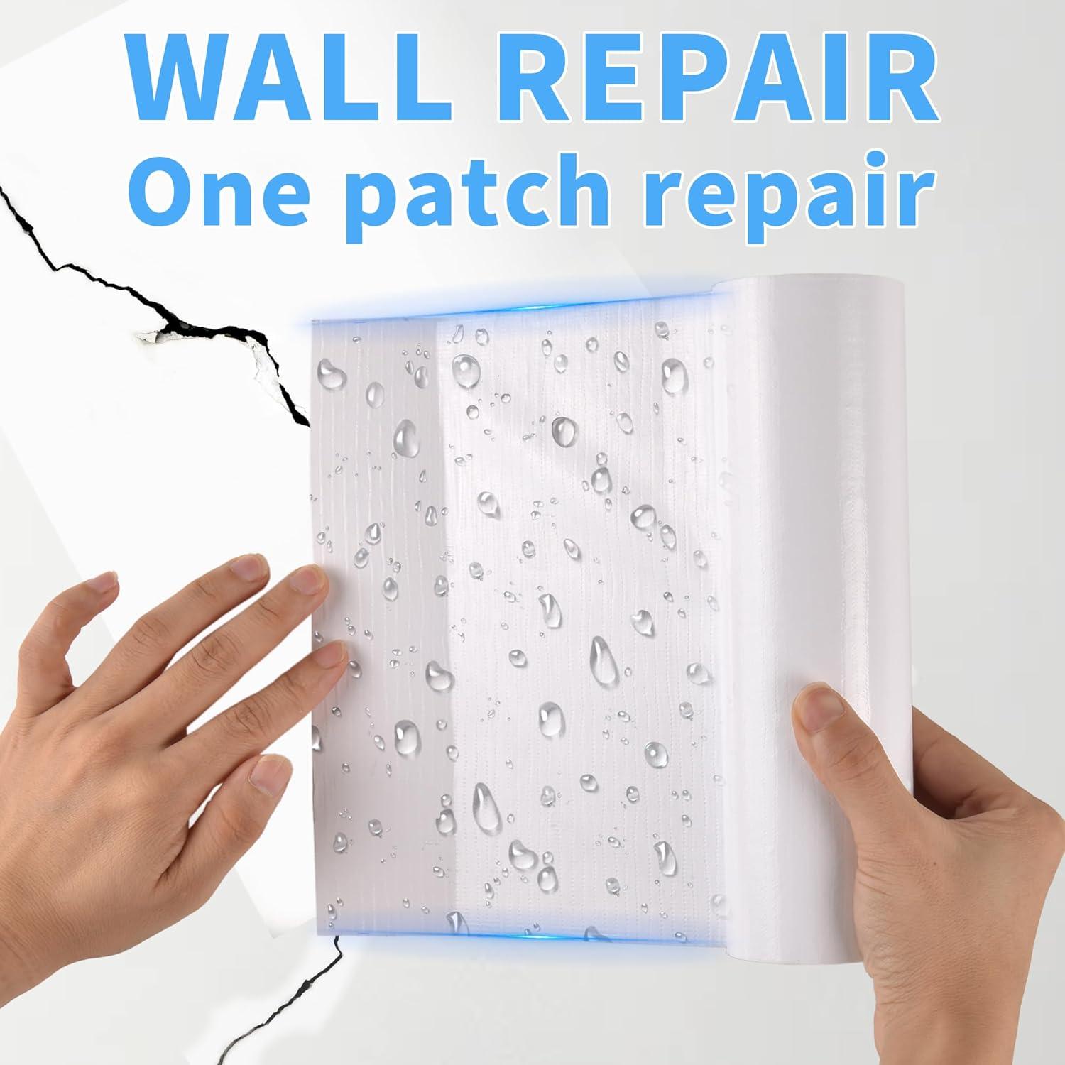 Cinta Autoadhesiva Impermeable HAIRUNFU 20 cm x 10 m para Paredes