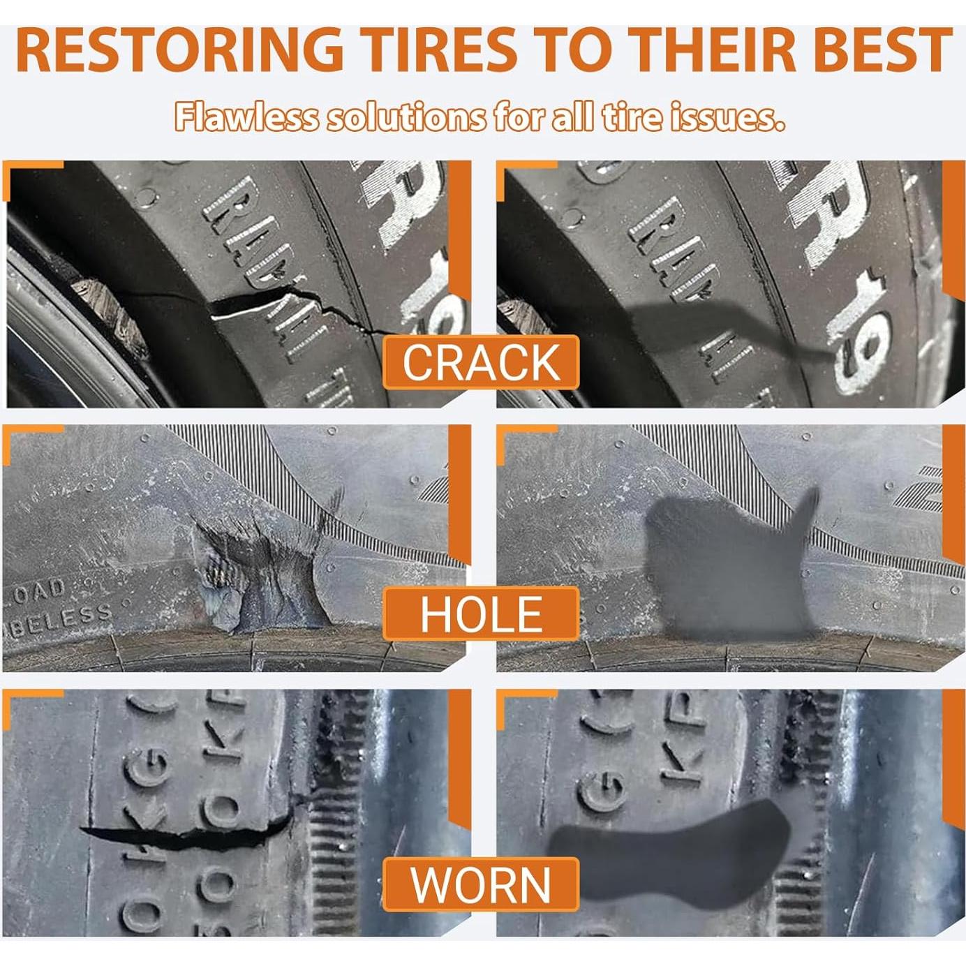 Kit de Pegamento para Neumáticos ROFPM TireGlue-A001 100 ml