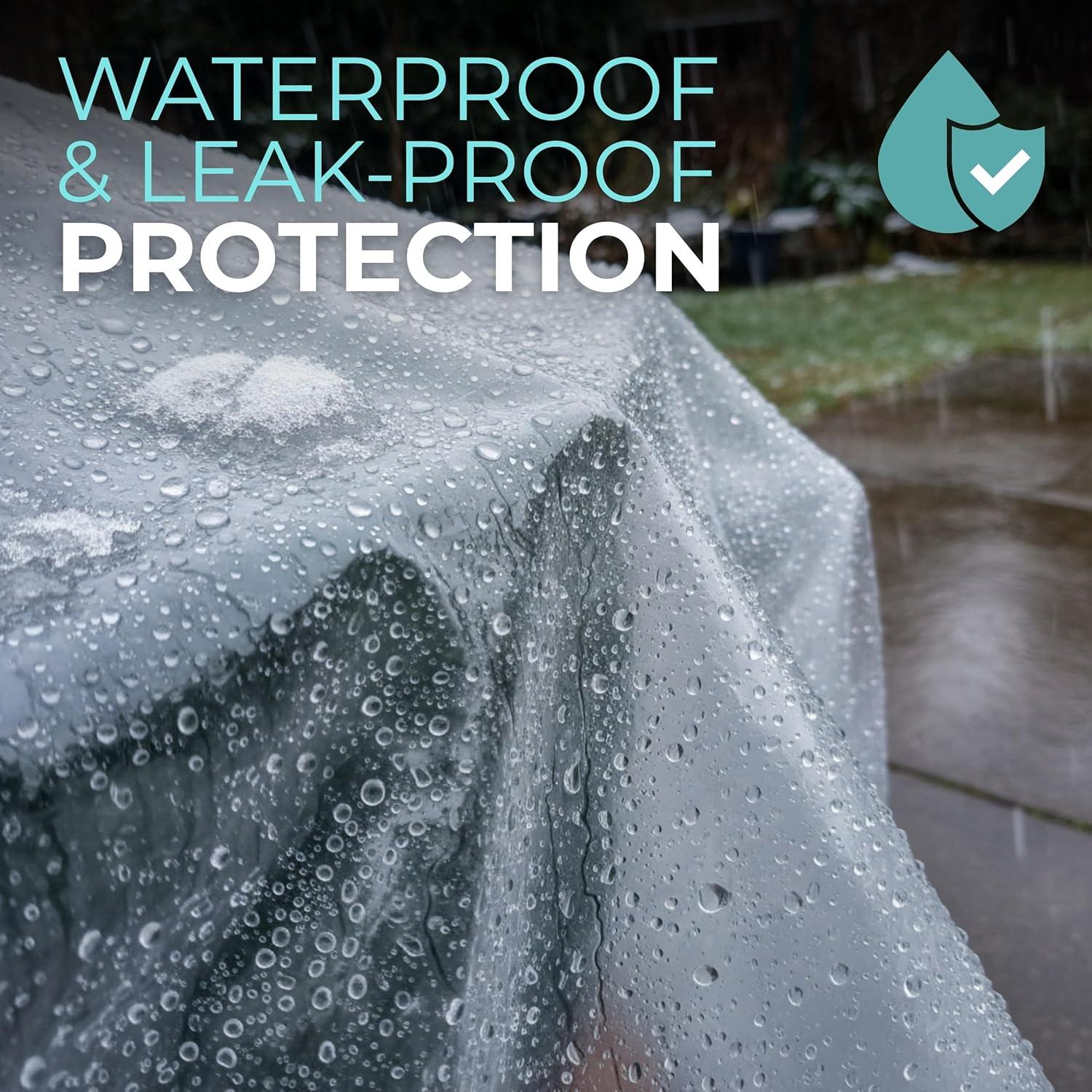 Lona Plástica Tapix 9x12 Pies (2.74x3.66m) Paquete de 12