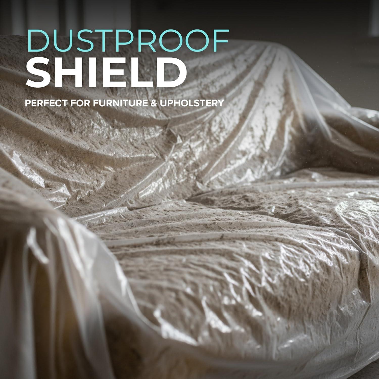 Lona Plástica Tapix 9x12 Pies (2.74x3.66m) Paquete de 12