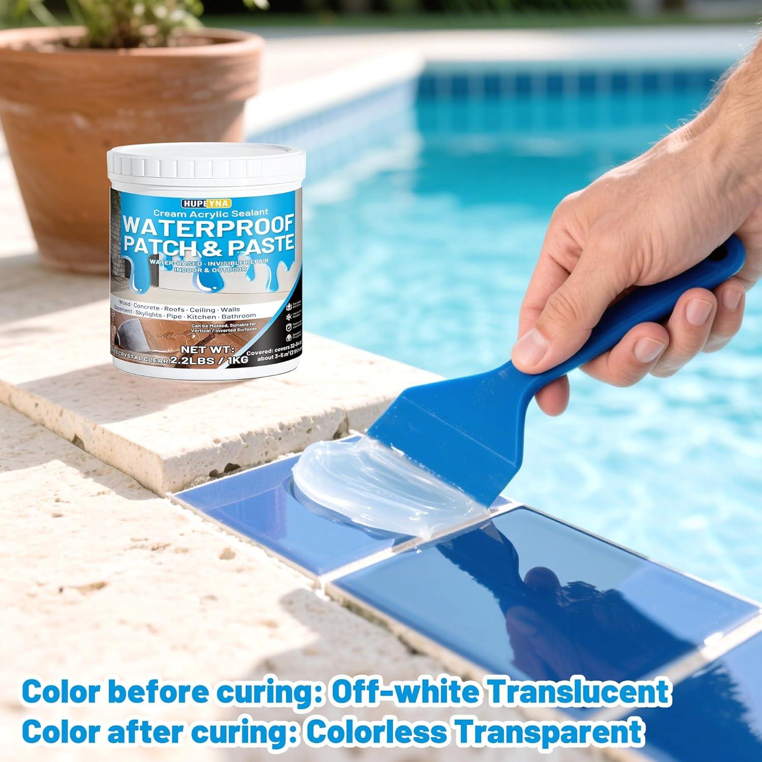 Pasta Selladora Rubberizada Impermeable 1kg Hangzhou Huyan