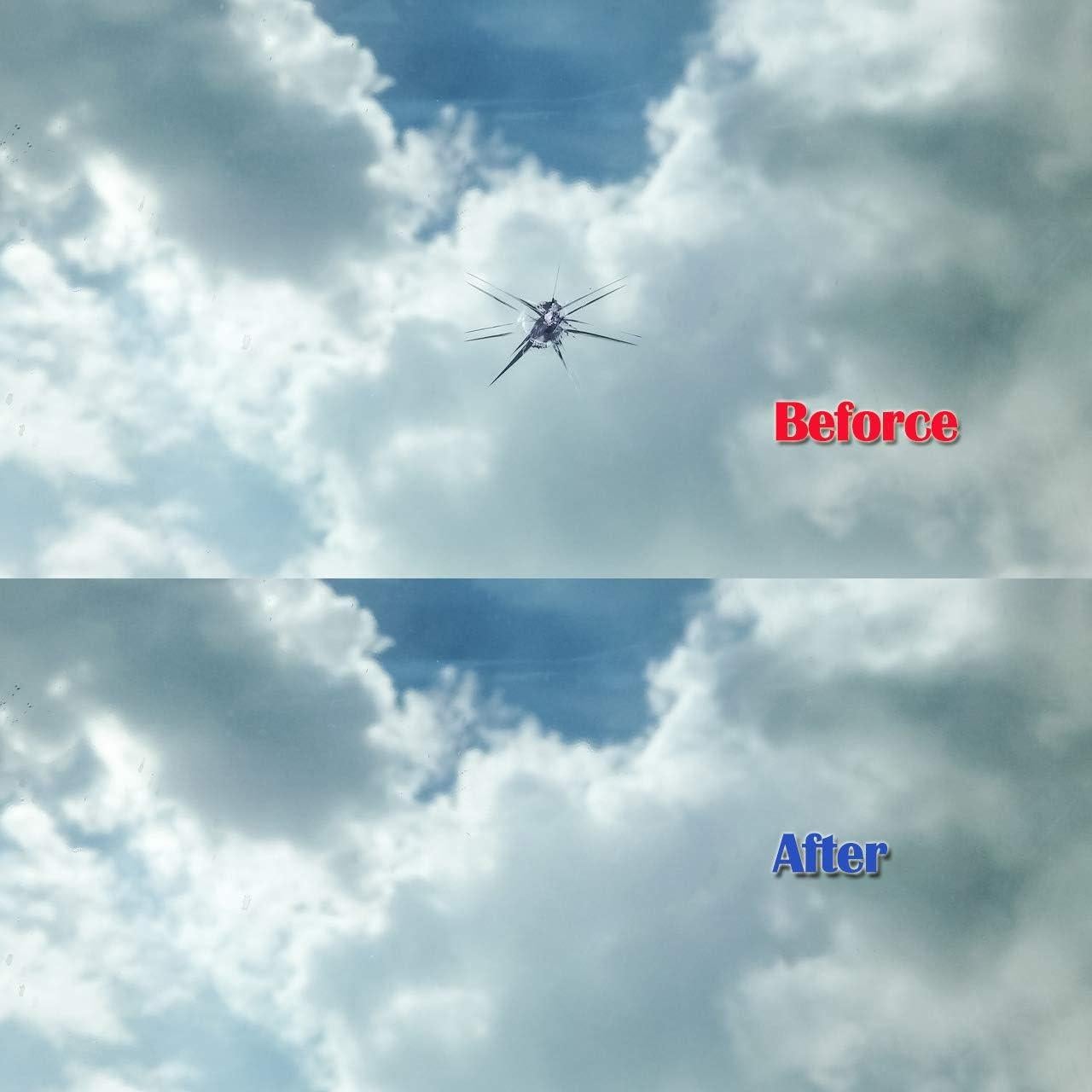 Kit de Reparación de Parabrisas Plextone S283-2 Resina Amarillo