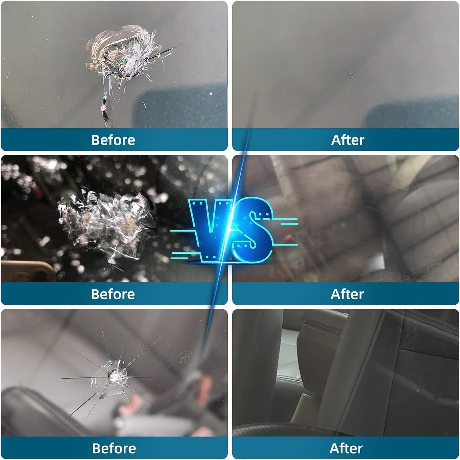 Kit de Reparación de Parabrisas Super PDR - 20 Botellas de Resina