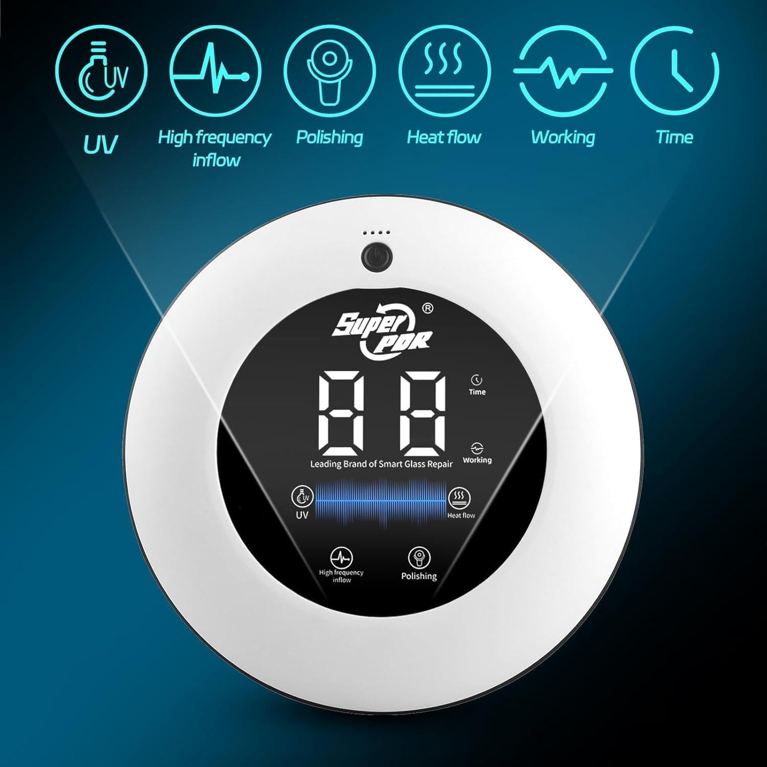 Kit de Reparación de Parabrisas Super PDR - 20 Botellas de Resina