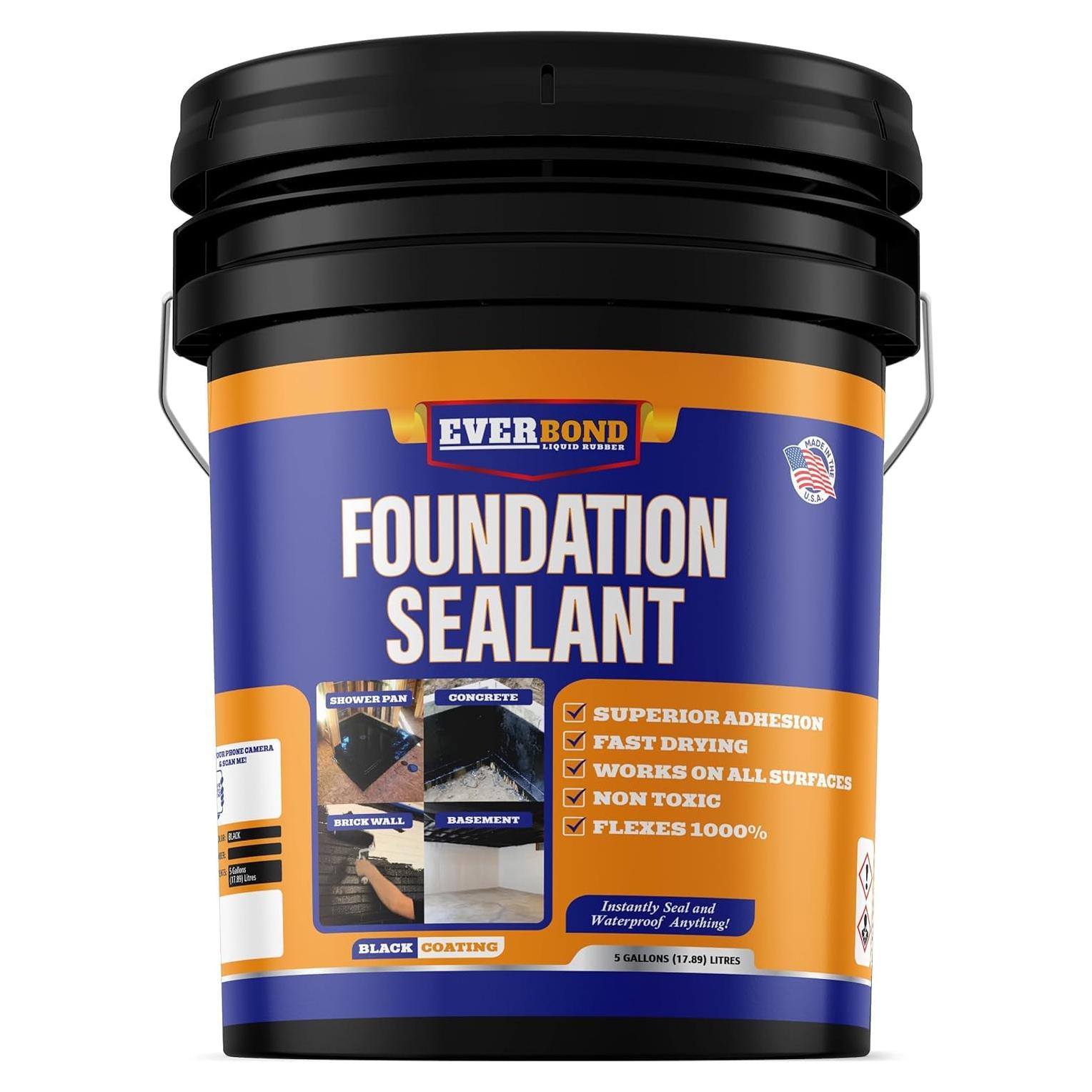 Sellador de Fundación Everbond 17.95L - Impermeable y Flexible