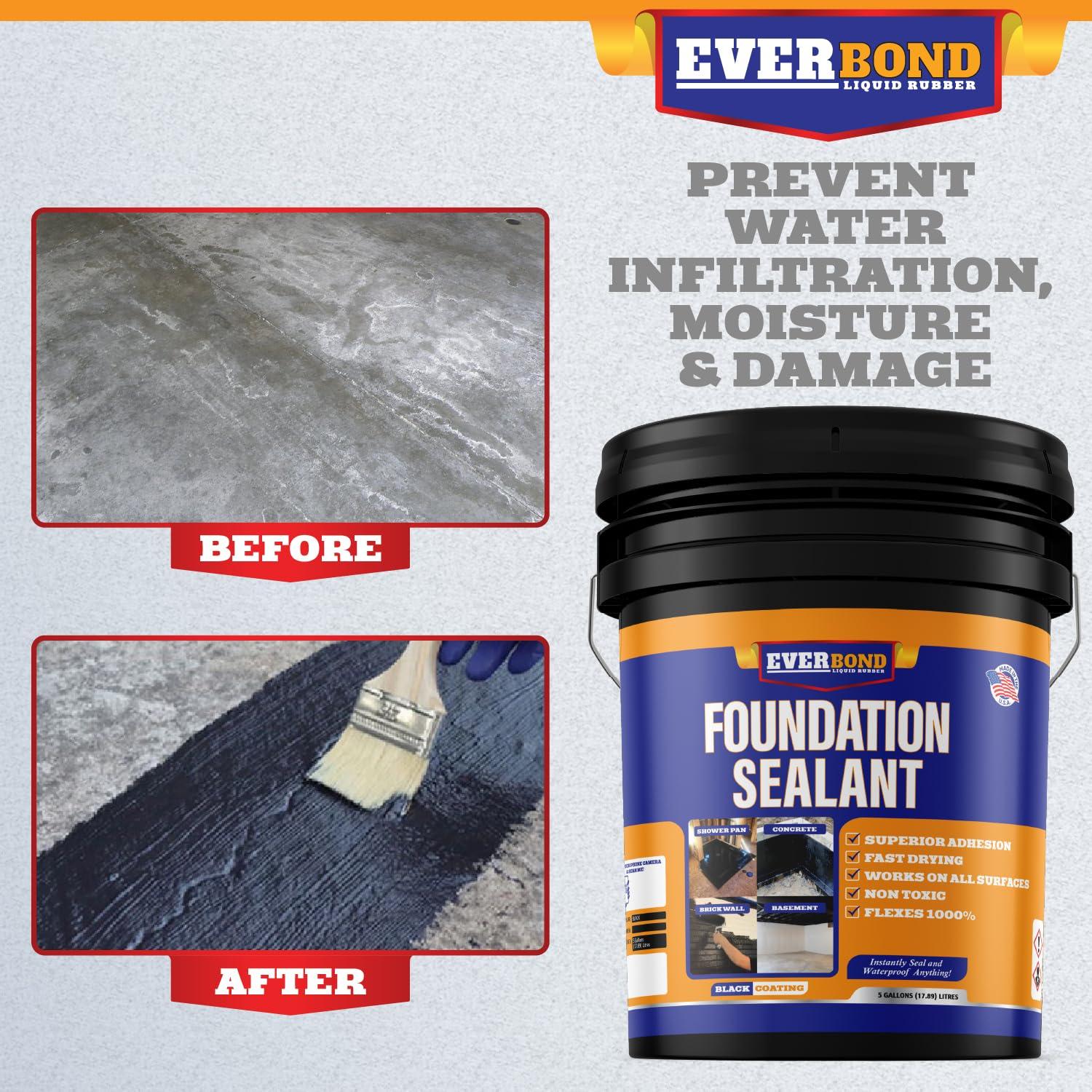 Sellador de Fundación Everbond 17.95L - Impermeable y Flexible