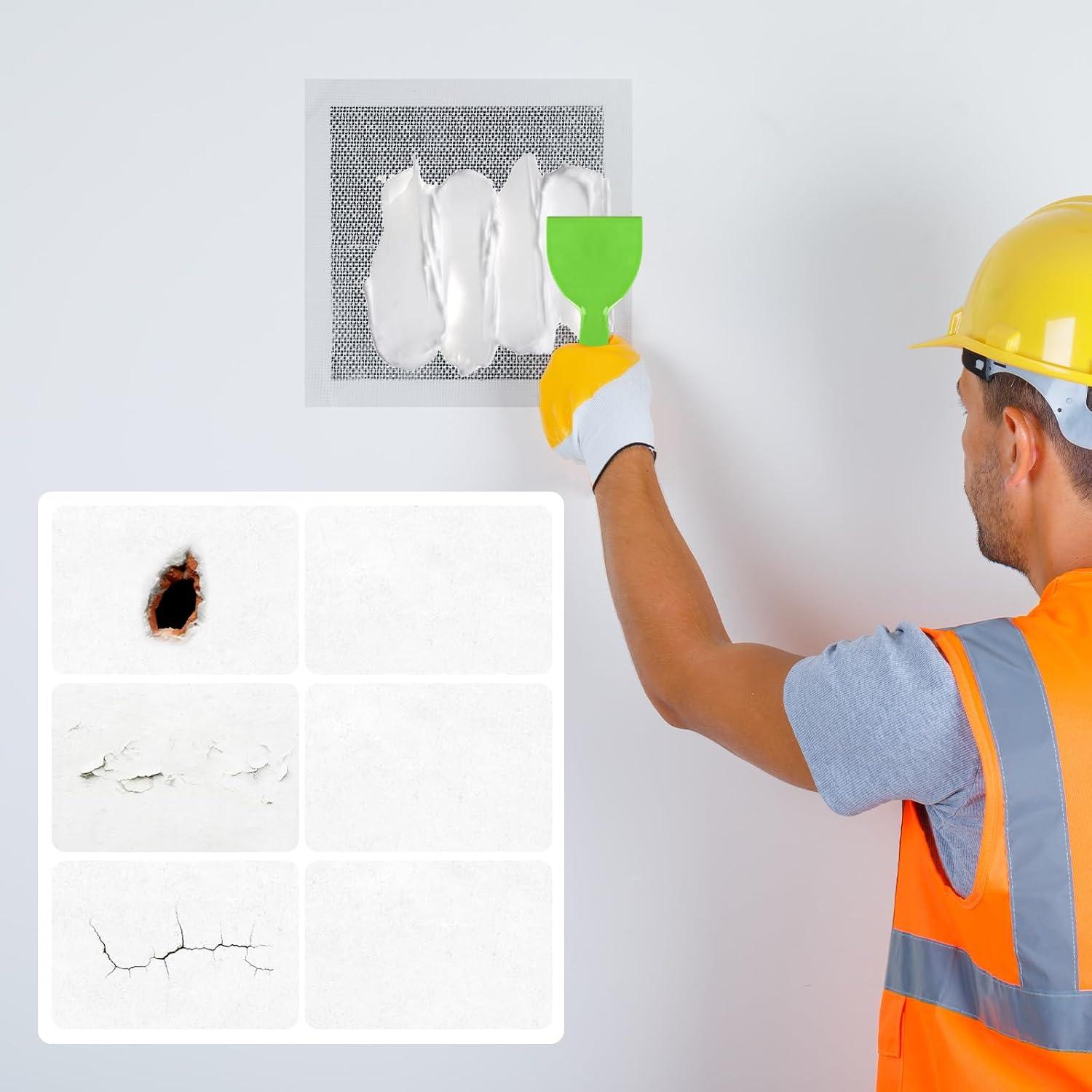 Kit de Reparación de Drywall Farady 13 Piezas Autoadhesivo