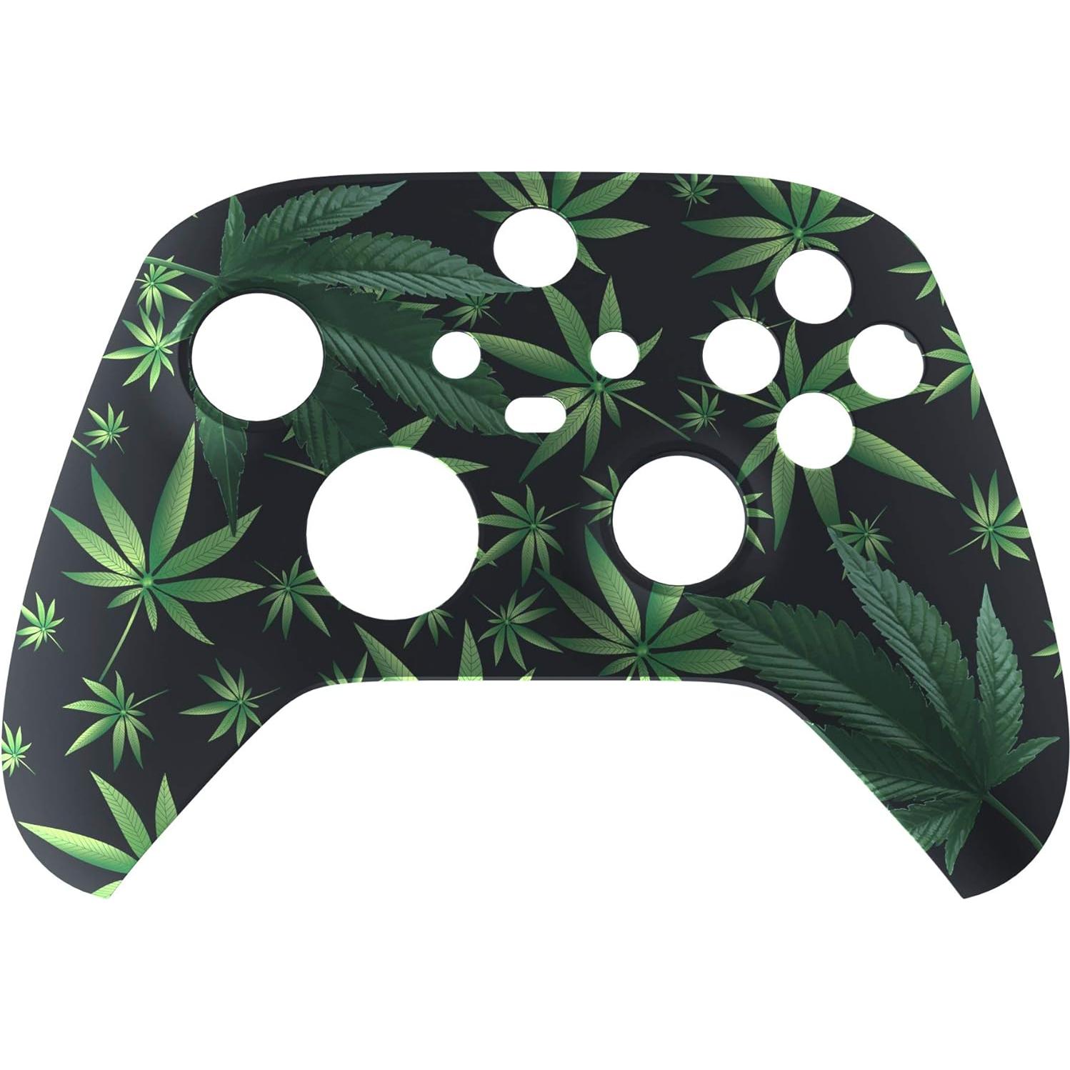 Carcasa eXtremeRate Verde Weeds para Controlador Xbox Series X/S