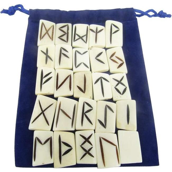 Conjunto de Runas de Hueso de 25 Piezas CircuitOffice