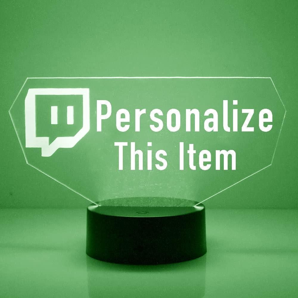 Luz Nocturna LED Personalizada - Control Remoto 16 Colores