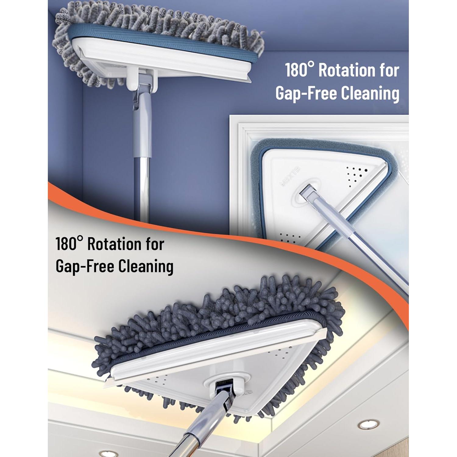 Limpiador de Pared 2 en 1 JZBWQY con Mango Extensible 152.4 cm