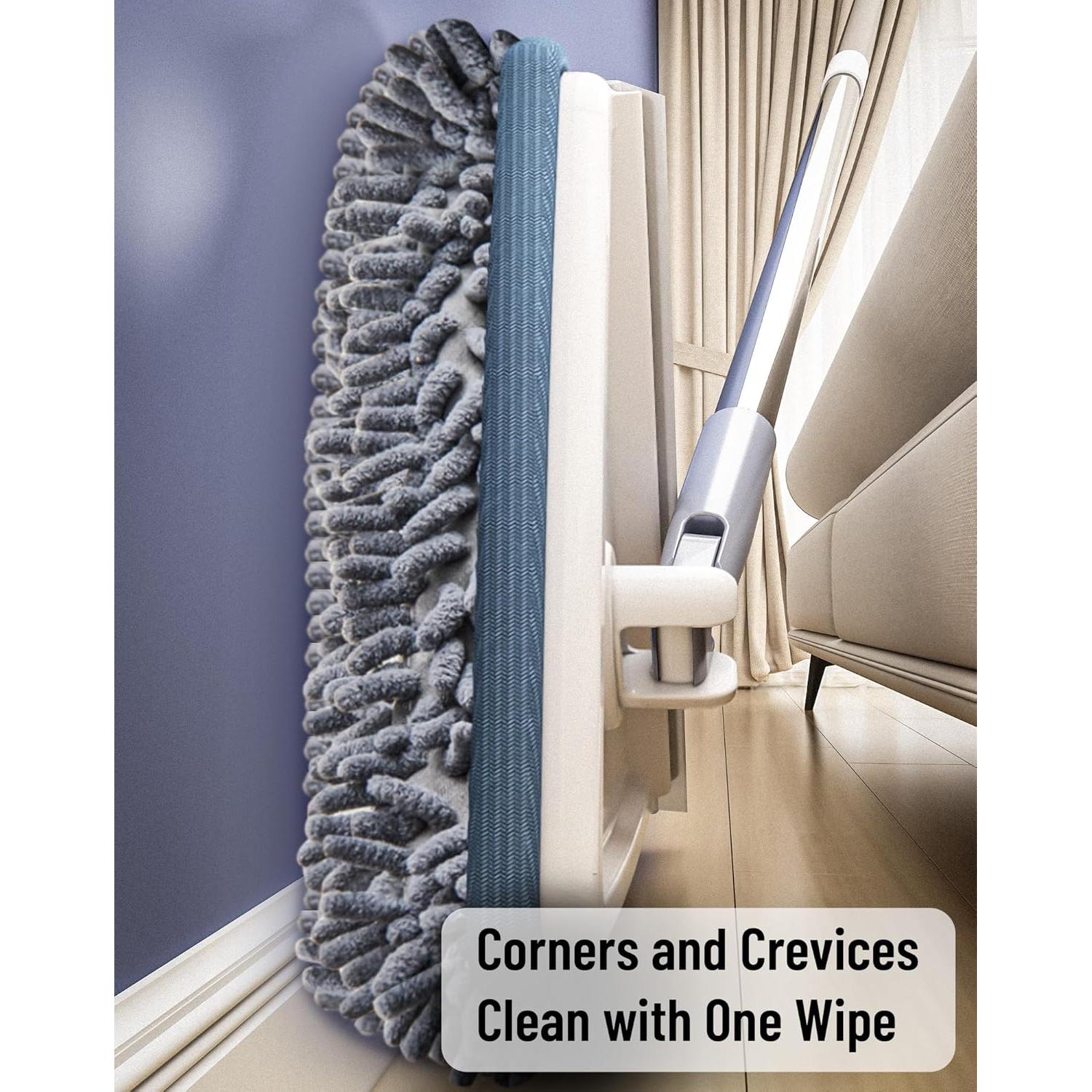 Limpiador de Pared 2 en 1 JZBWQY con Mango Extensible 152.4 cm