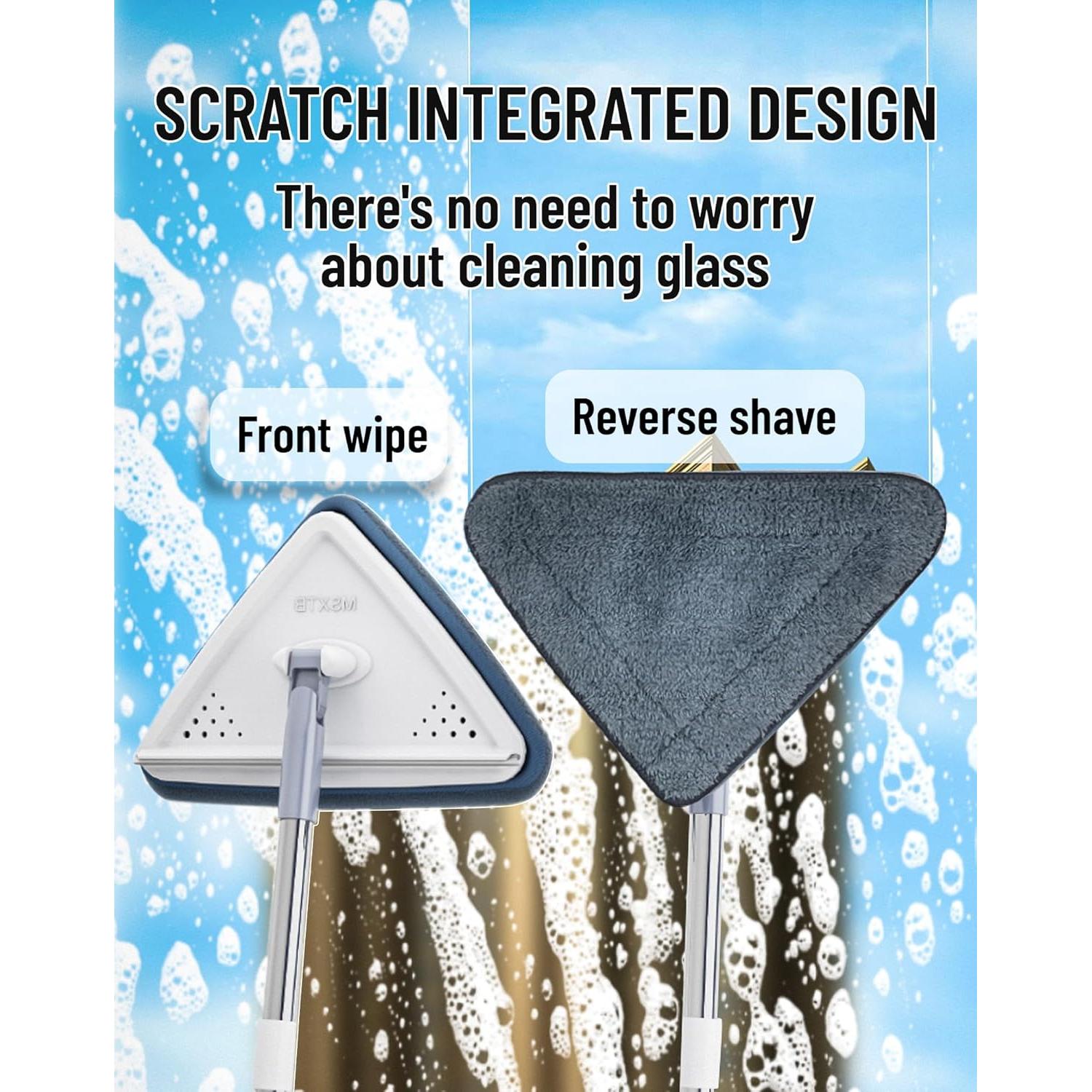 Limpiador de Pared 2 en 1 JZBWQY con Mango Extensible 152.4 cm