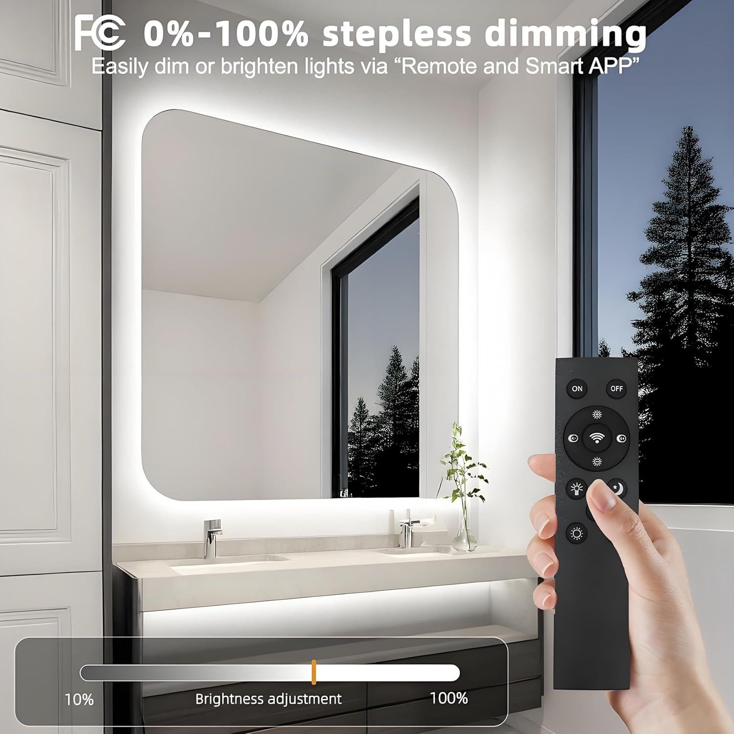 Tira LED blanca Tenmiro 5m 600 LEDs Control Remoto 25000K