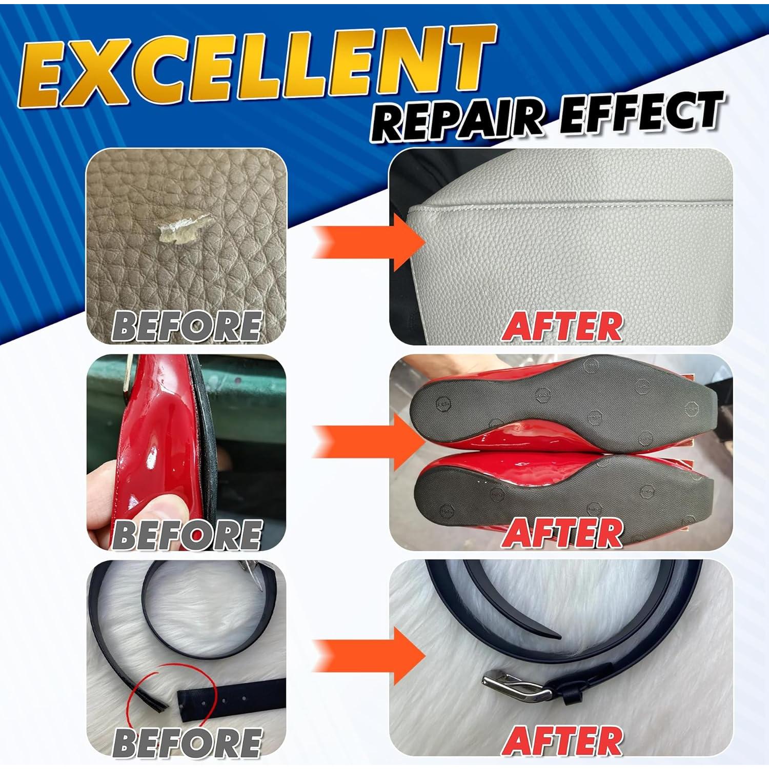 Pegamento para Cuero GleamGlee 35 g - Ultra Fuerte y Transparente