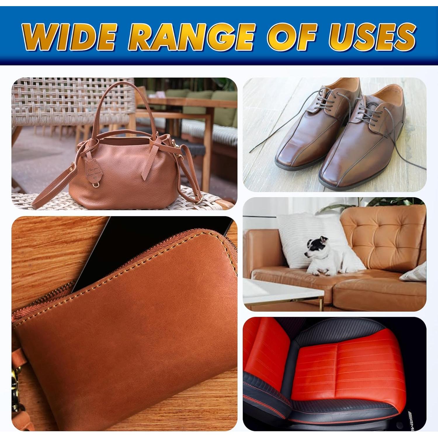 Pegamento para Cuero GleamGlee 35 g - Ultra Fuerte y Transparente