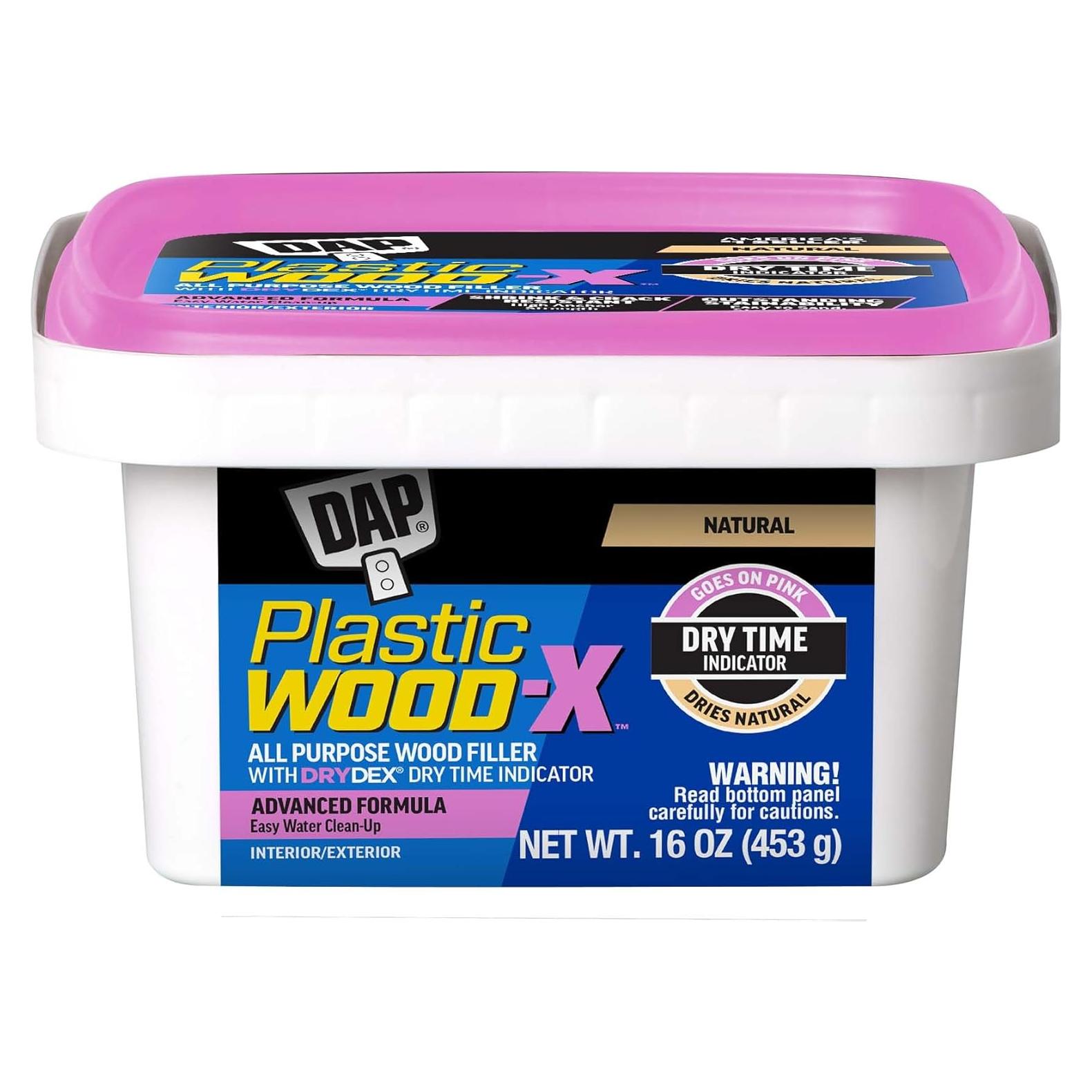 Relleno de Madera Plástica DAP 542 DryDex 16 oz Natural