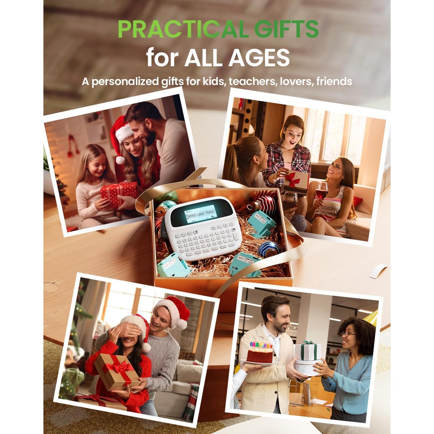 Impresora de Etiquetas Portátil EazeID M950 Bluetooth 12mm