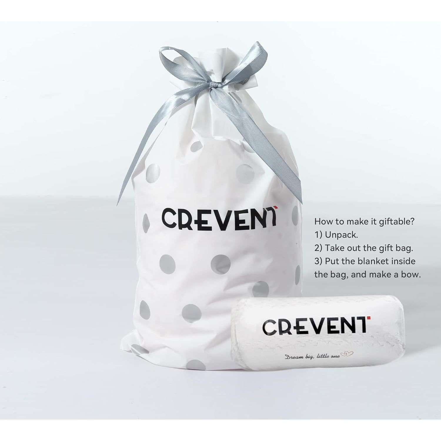 Manta de Felpa CREVENT 76x102 cm Rosa Oveja para Bebé