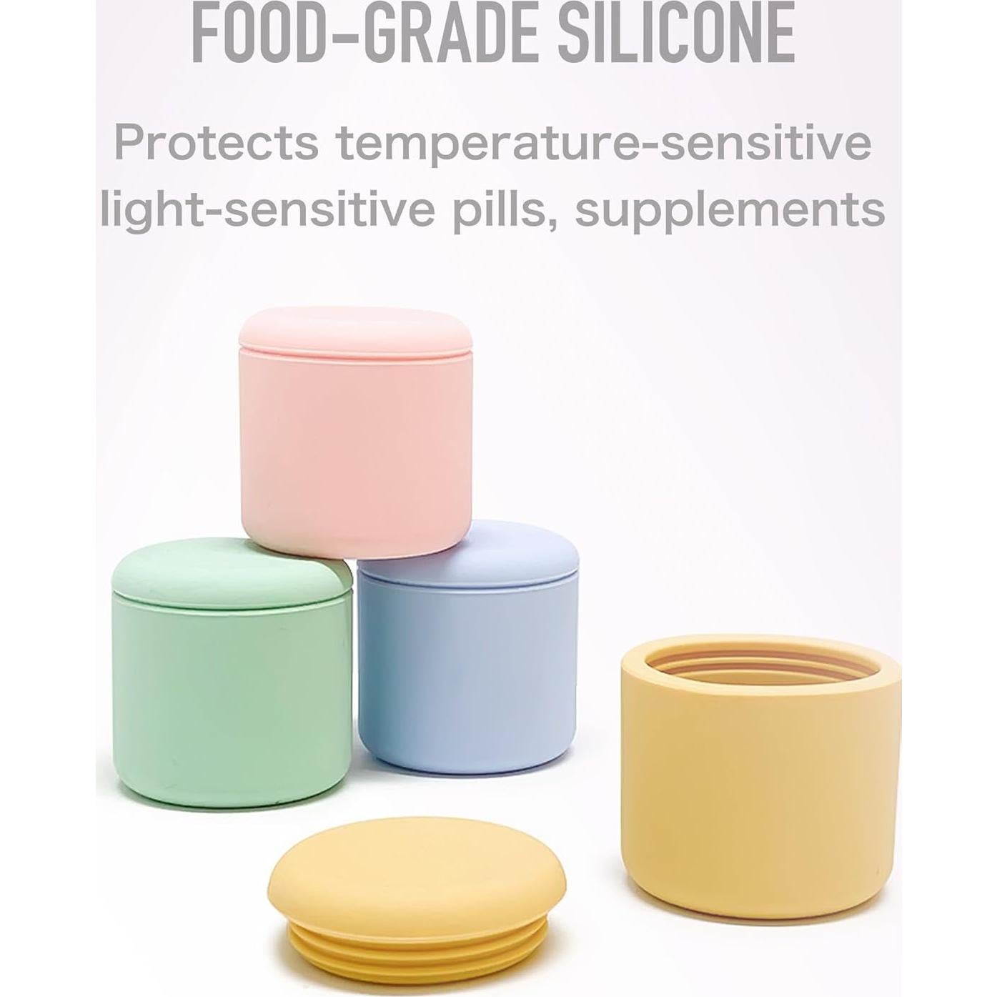 Kit de Viaje NUSO de Silicona Recargable Rosa 100ml