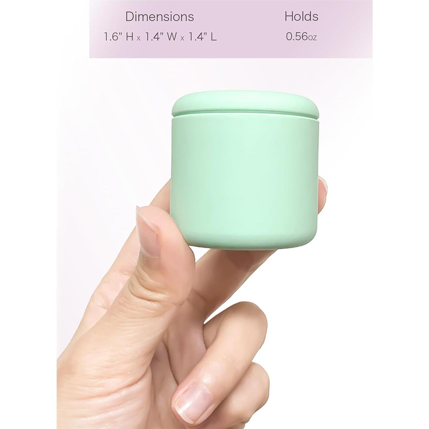 Kit de Viaje NUSO de Silicona Recargable Rosa 100ml