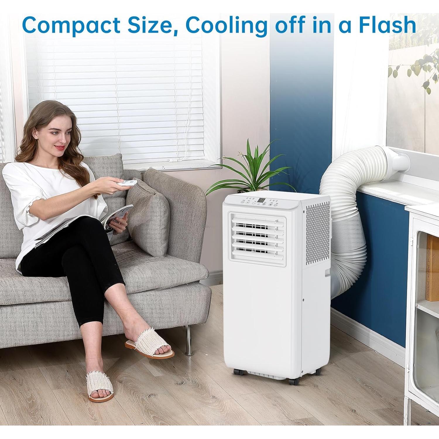 Aire Acondicionado Portátil Zstar 8000 BTU 3 en 1 32,52 m²