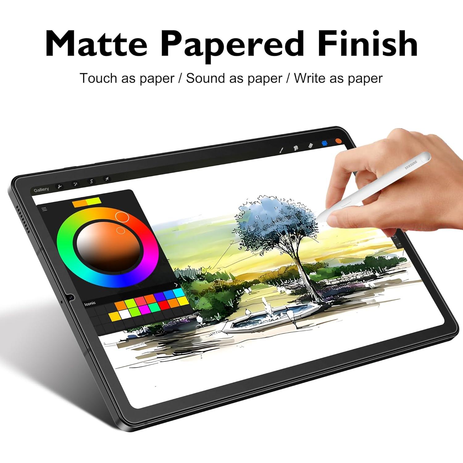 Protector de Pantalla Vidrio Templado Esanik para Galaxy Tab S6 Lite 10.4"