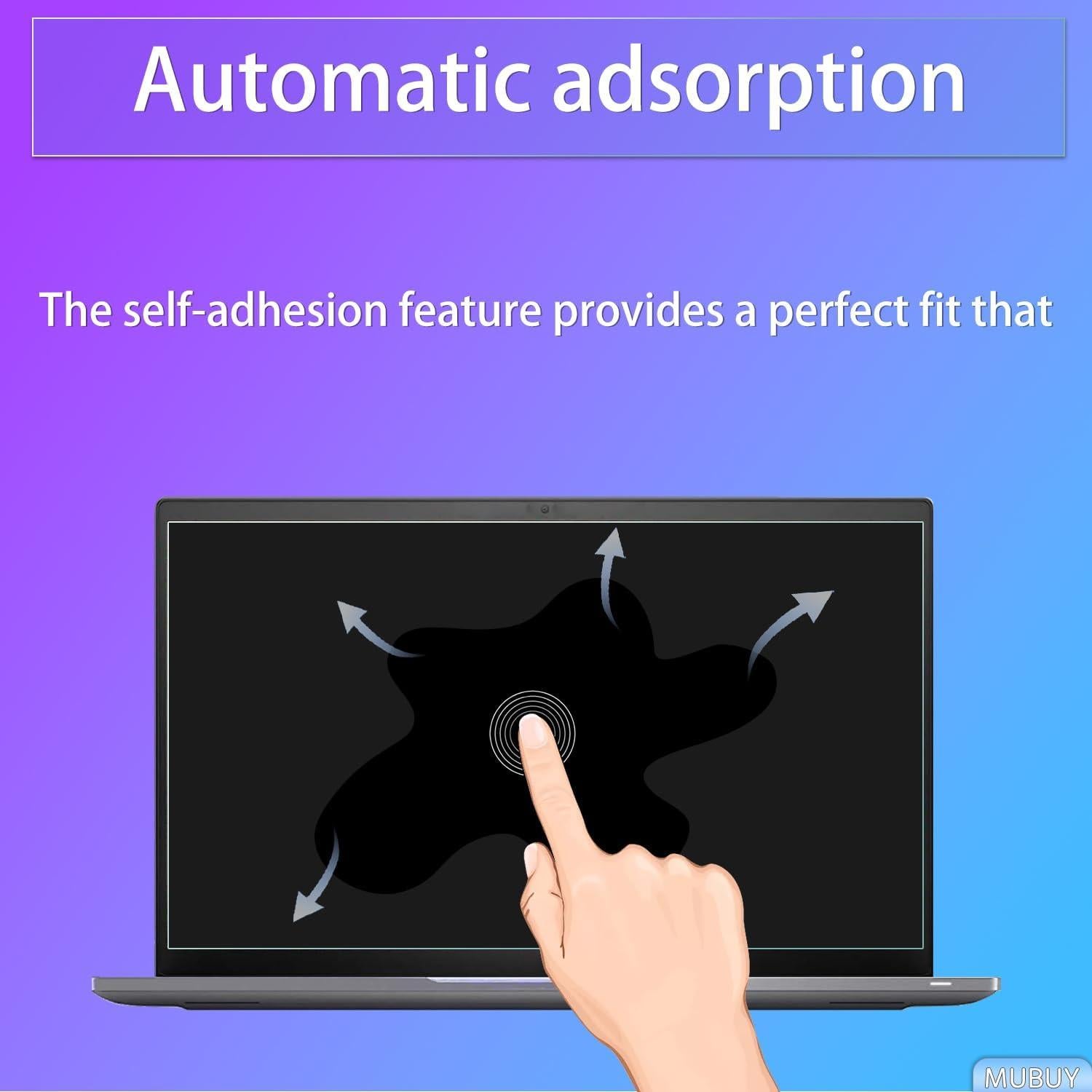 Protector de Pantalla de Vidrio Templado MUBUY-GOL 14" 9H